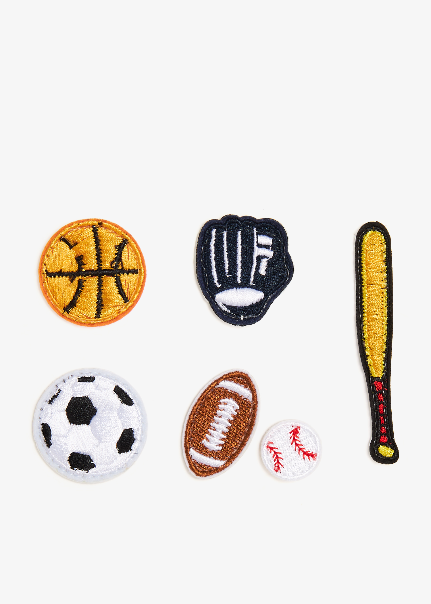 

Small Sports patch set, Multicolored