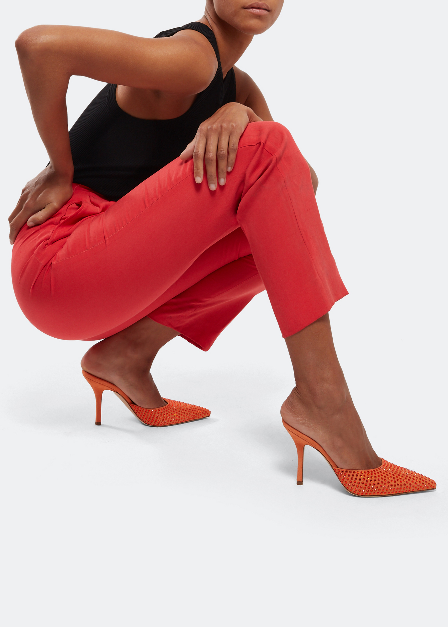 

Hollywood mules, Orange
