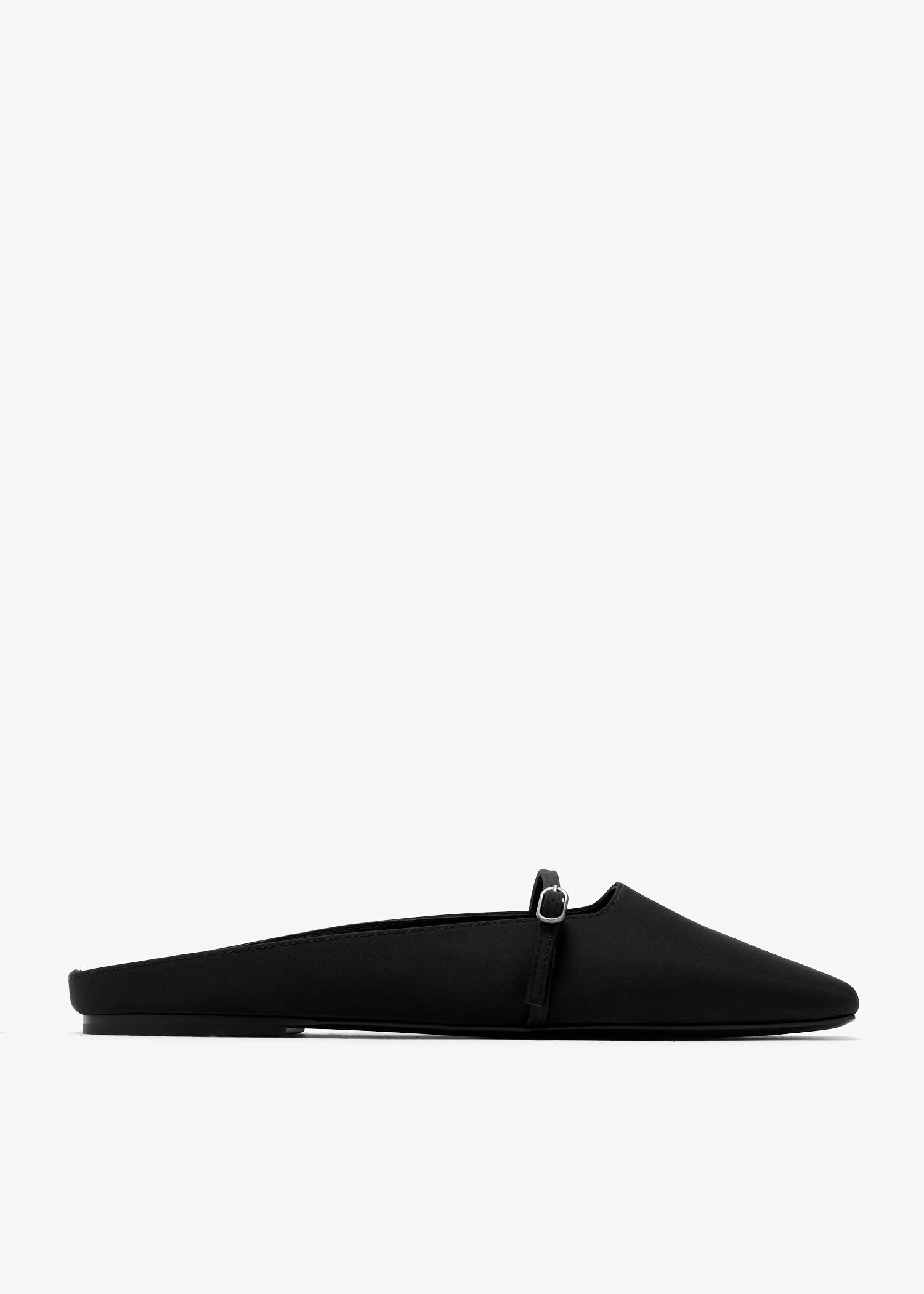 

Plié mules, Black