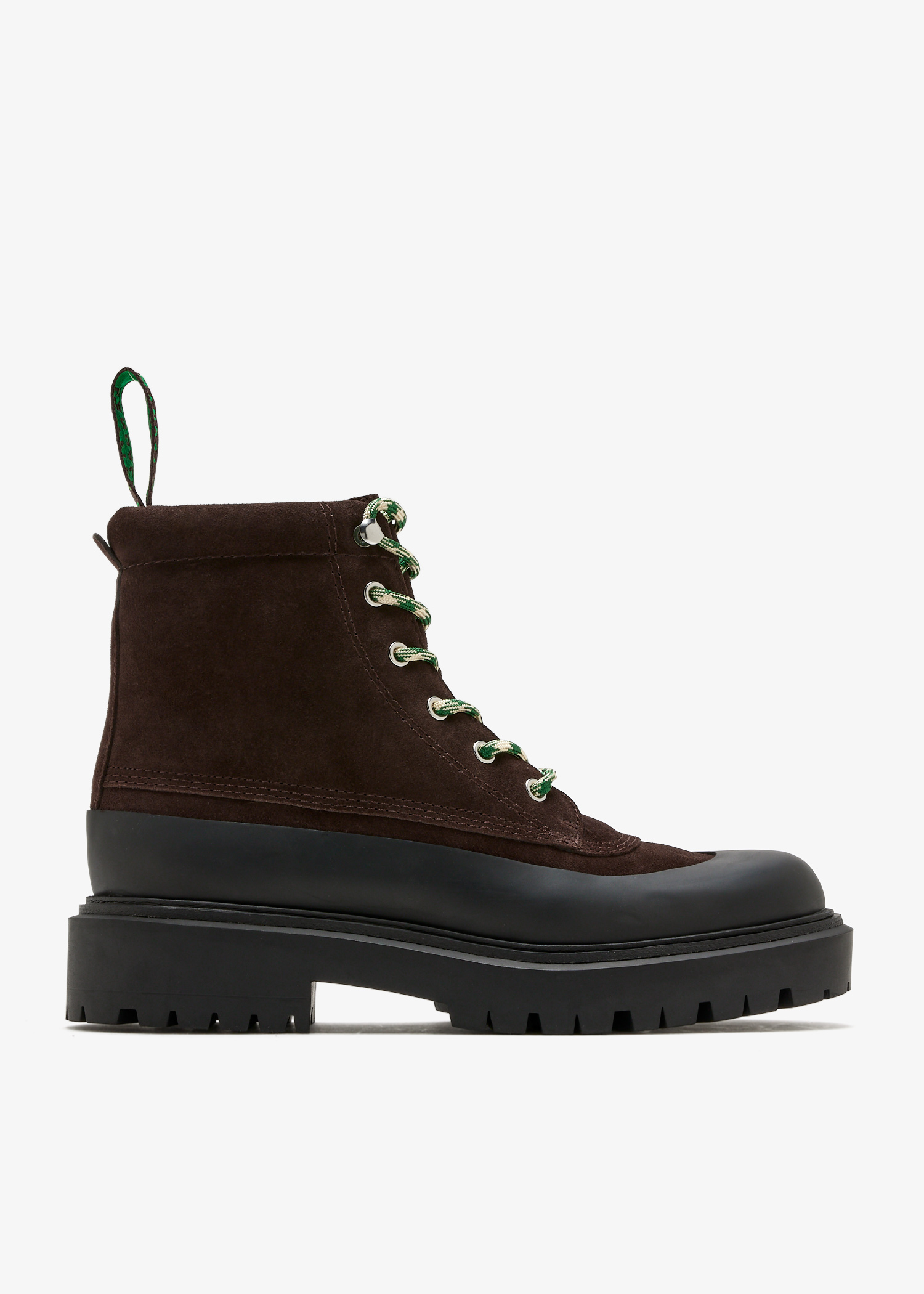 

Lace-up weather boots, Brown