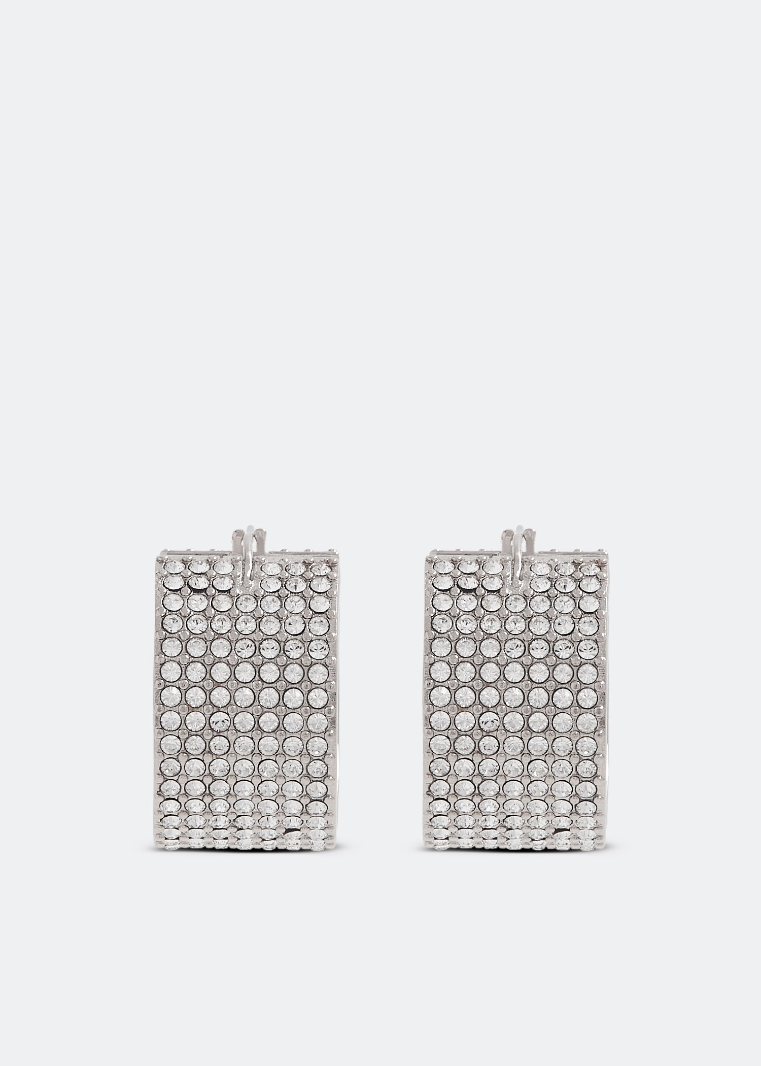 

Rih small hoop earrings, Silver