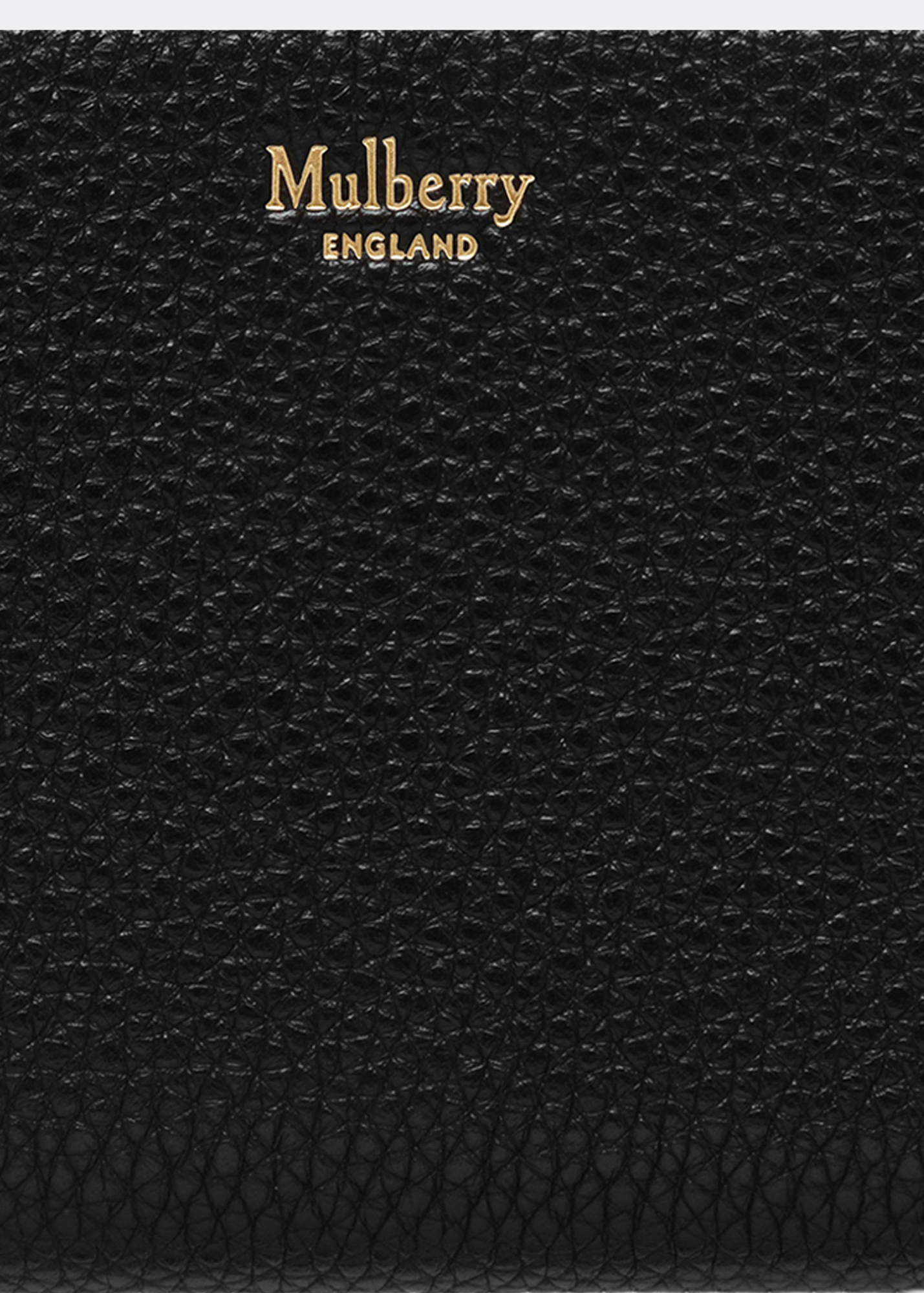 

Leather small wallet, Black