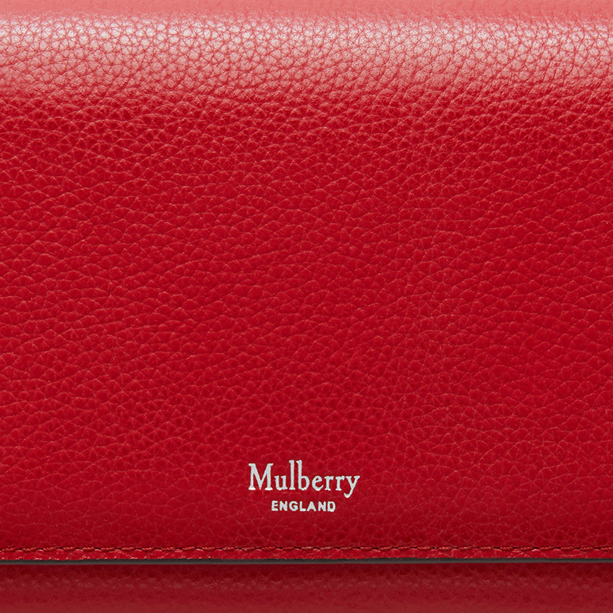 

Medium Continental wallet, Red