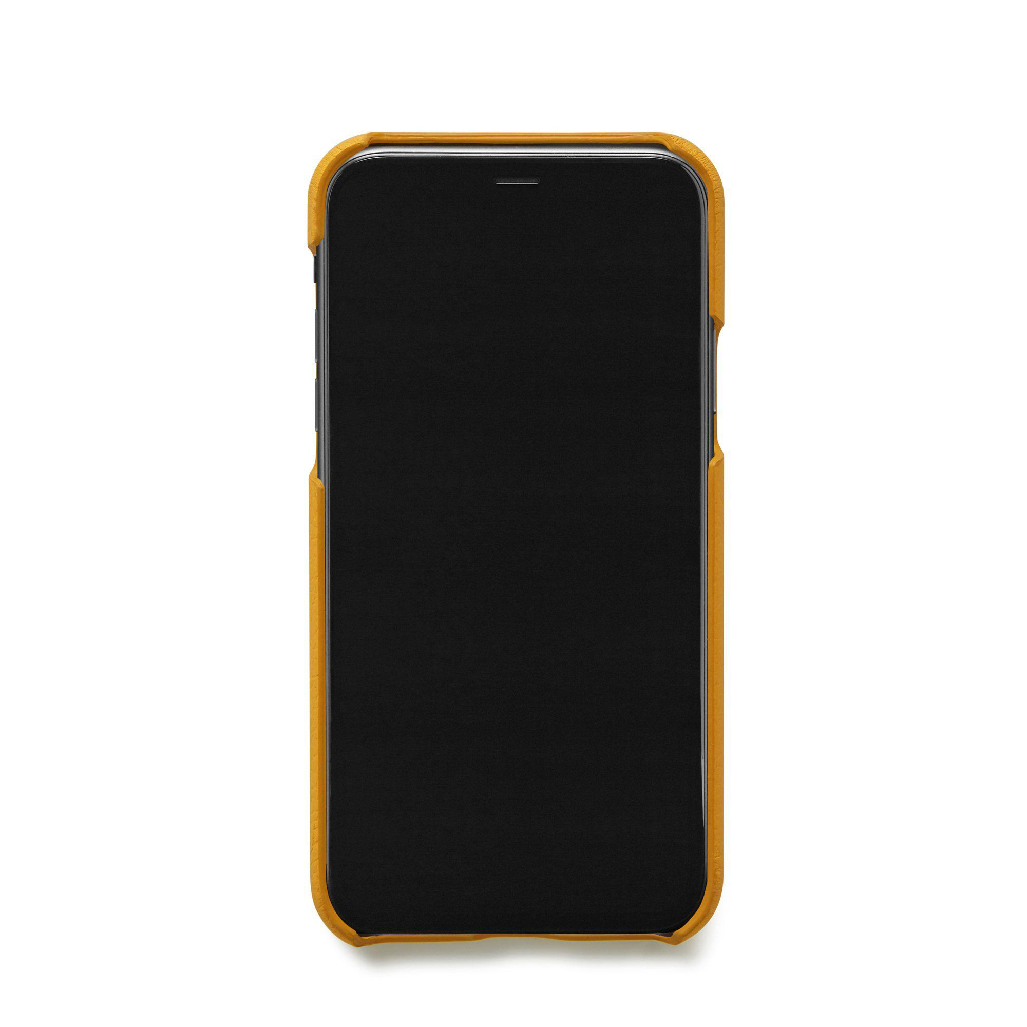 

Leather iPhone 11Pro Case, Yellow