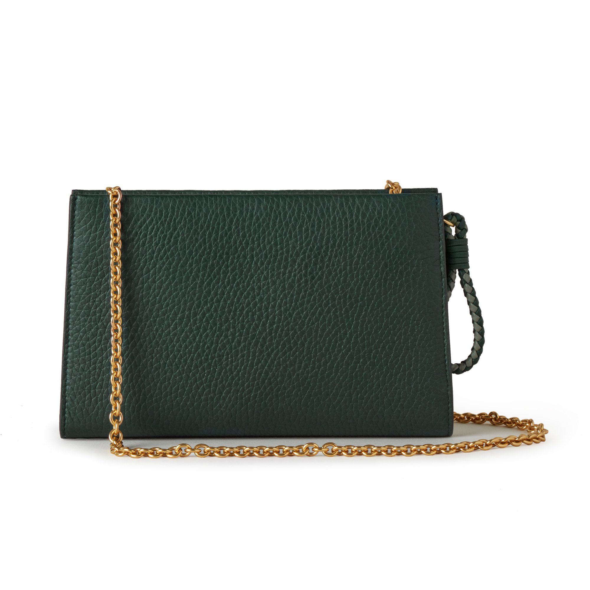 

Iris chain wallet, Green