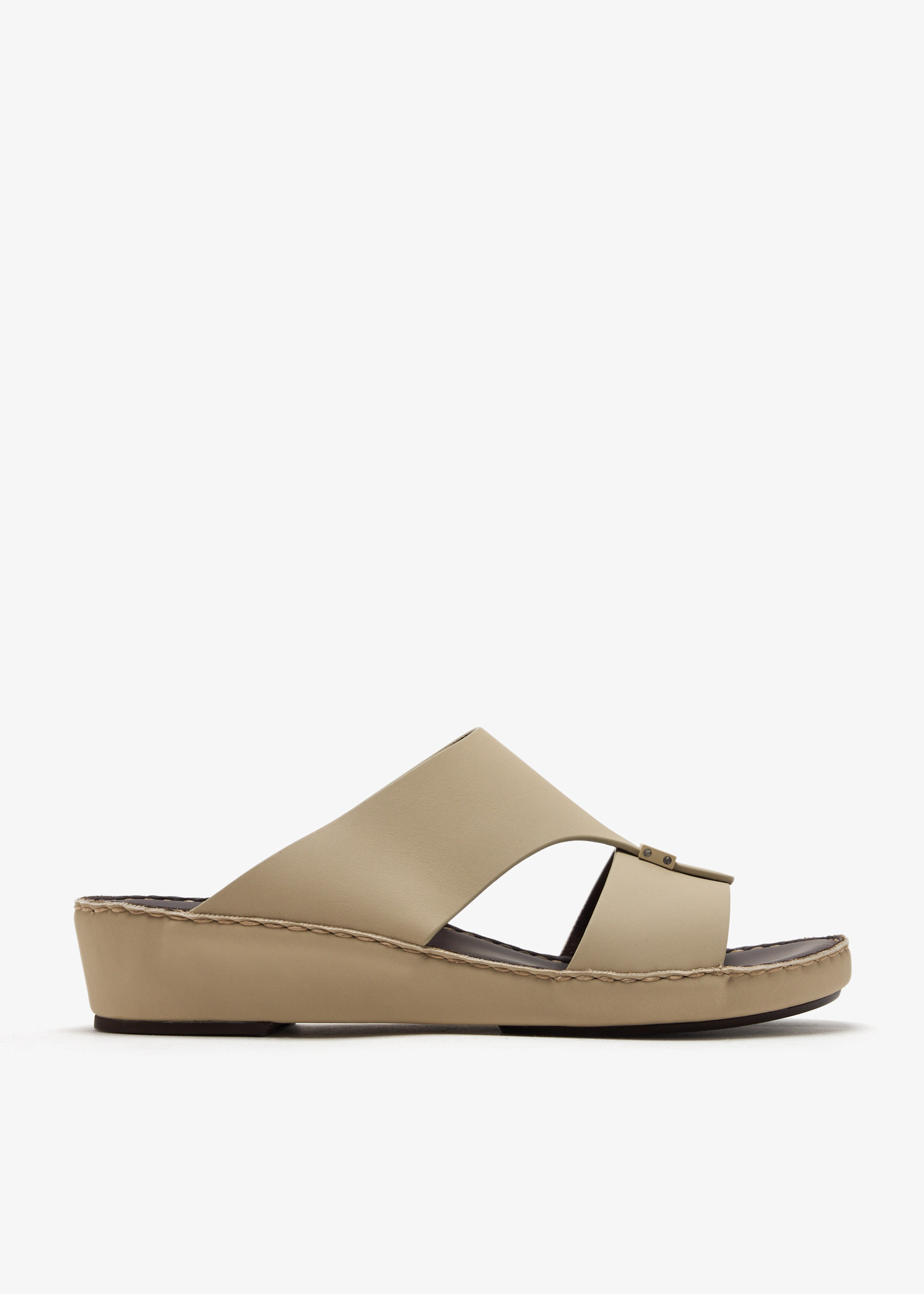 

Cerchio Gomato Rubbercalf sandals, Beige
