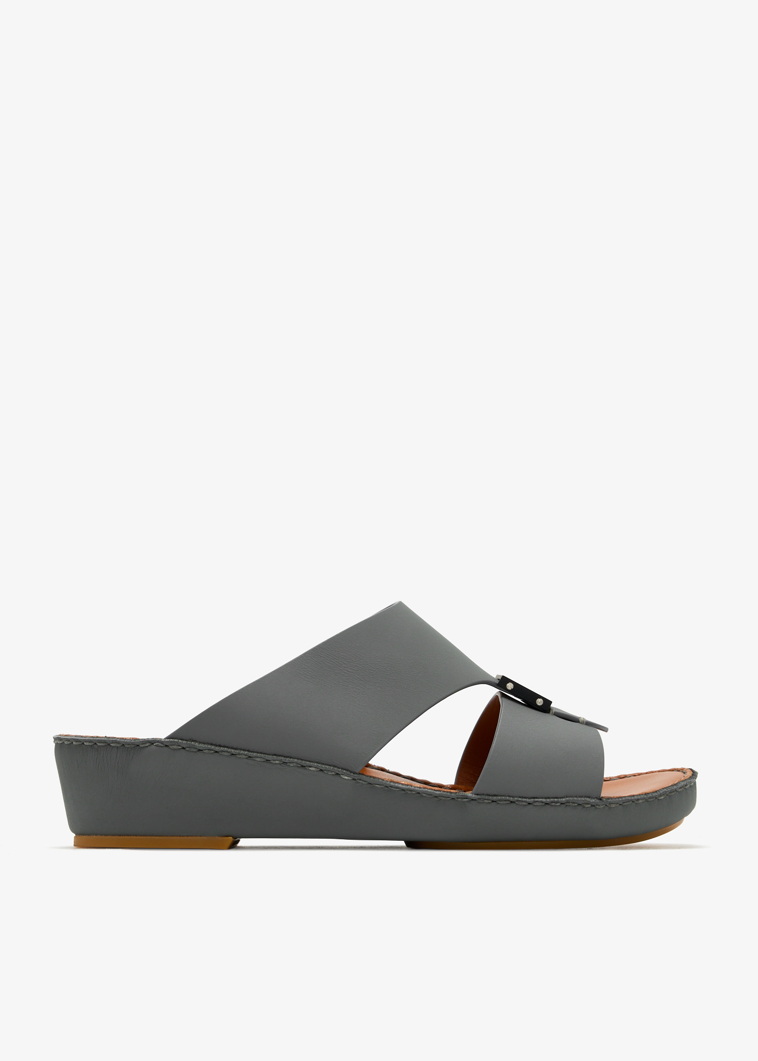 

Quadratura Gomato Rubbercalf contrast sandals, Grey
