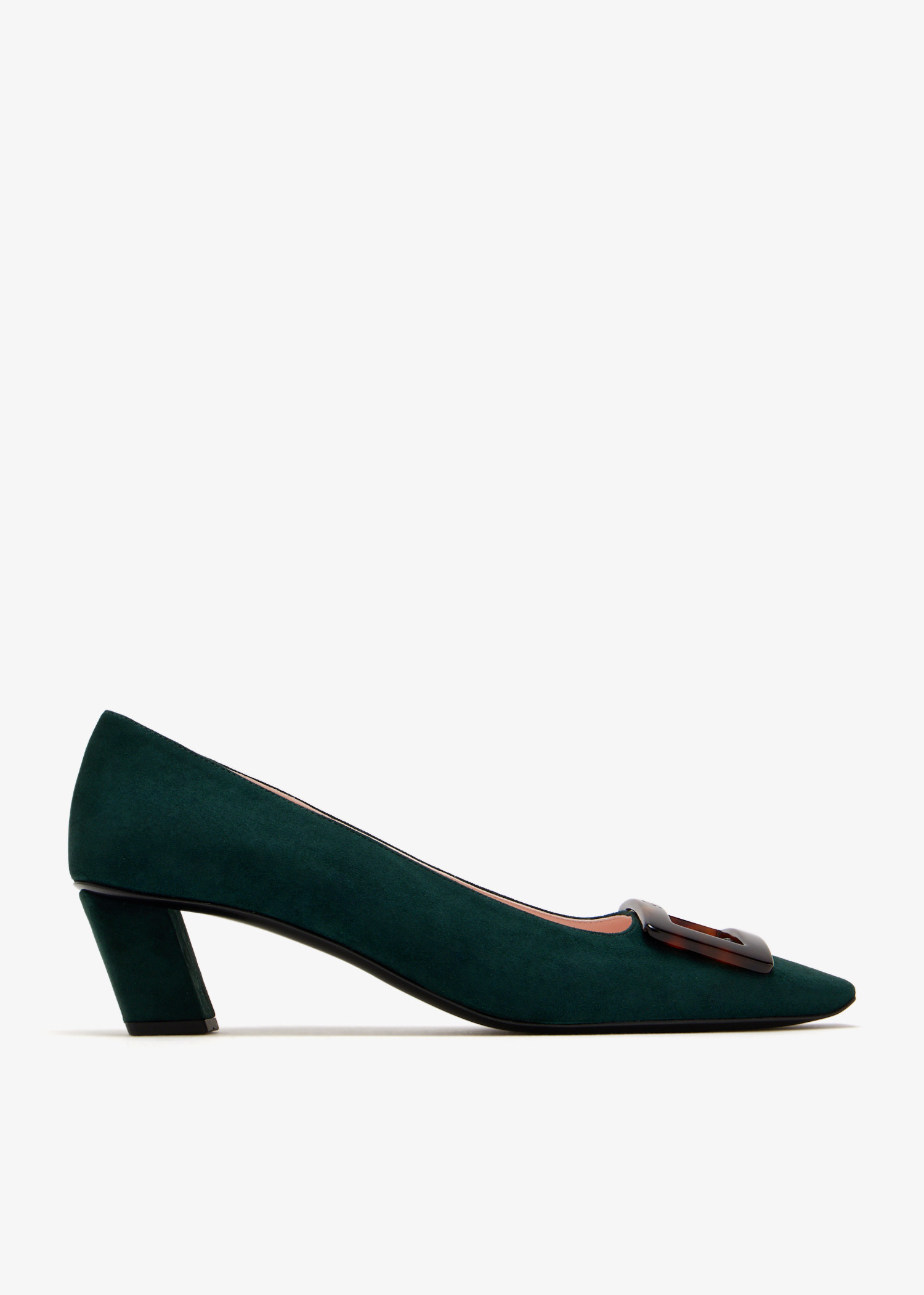 

Belle Vivier pumps, Green