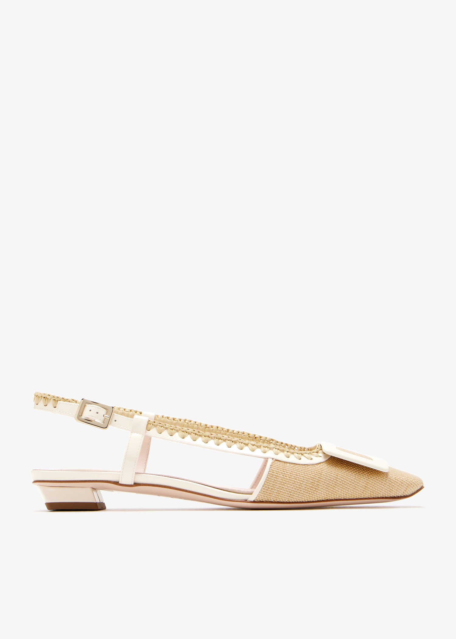 

Belle Vivier slingback ballerinas, Beige