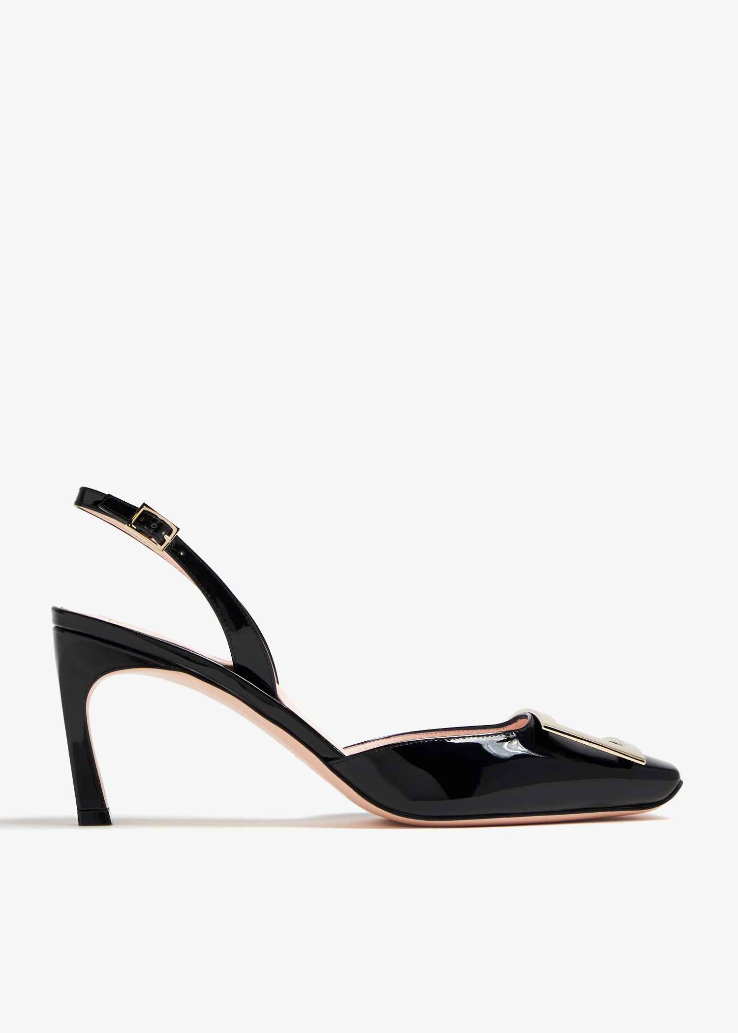 

Trompette buckle slingback pumps, Black