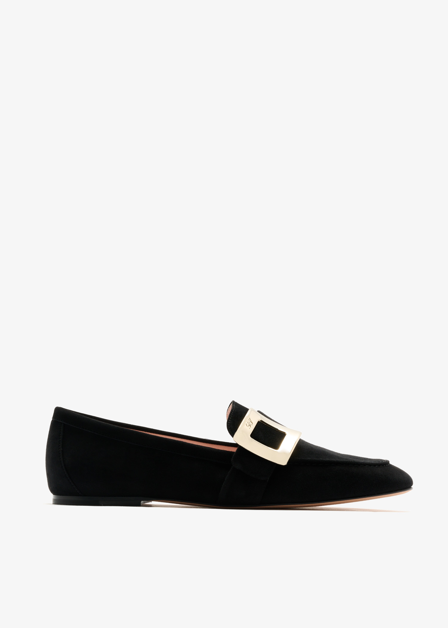 

Suede loafers, Black