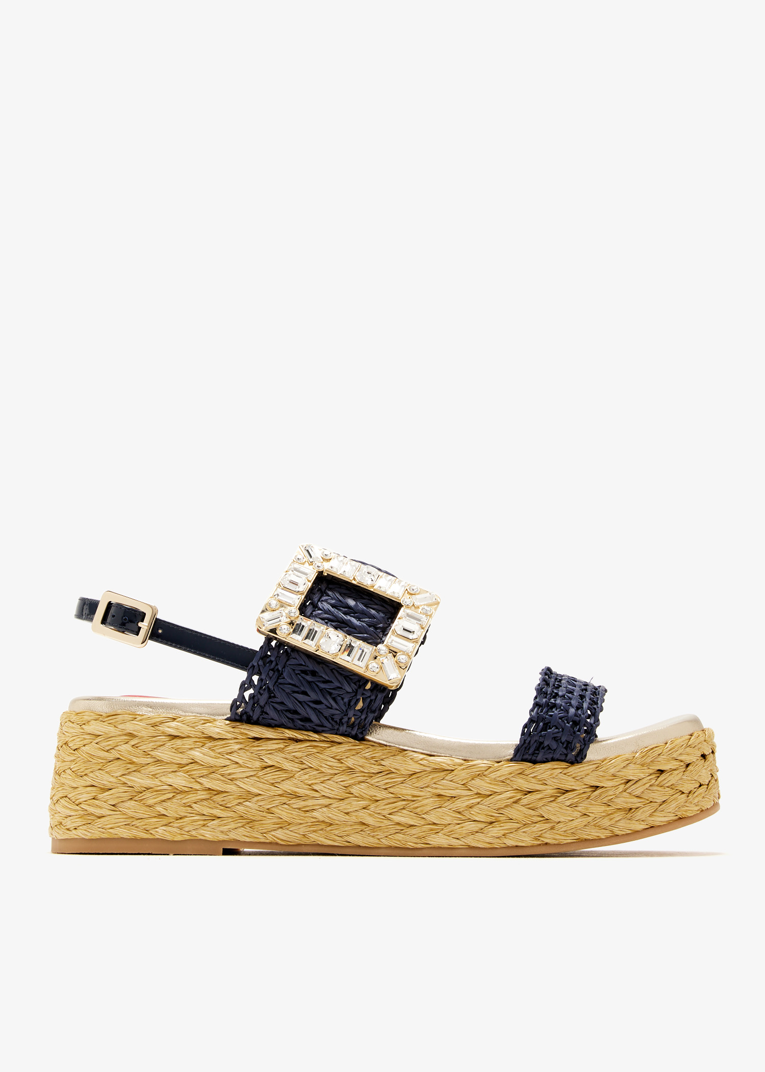

Wedge sandals, Navy