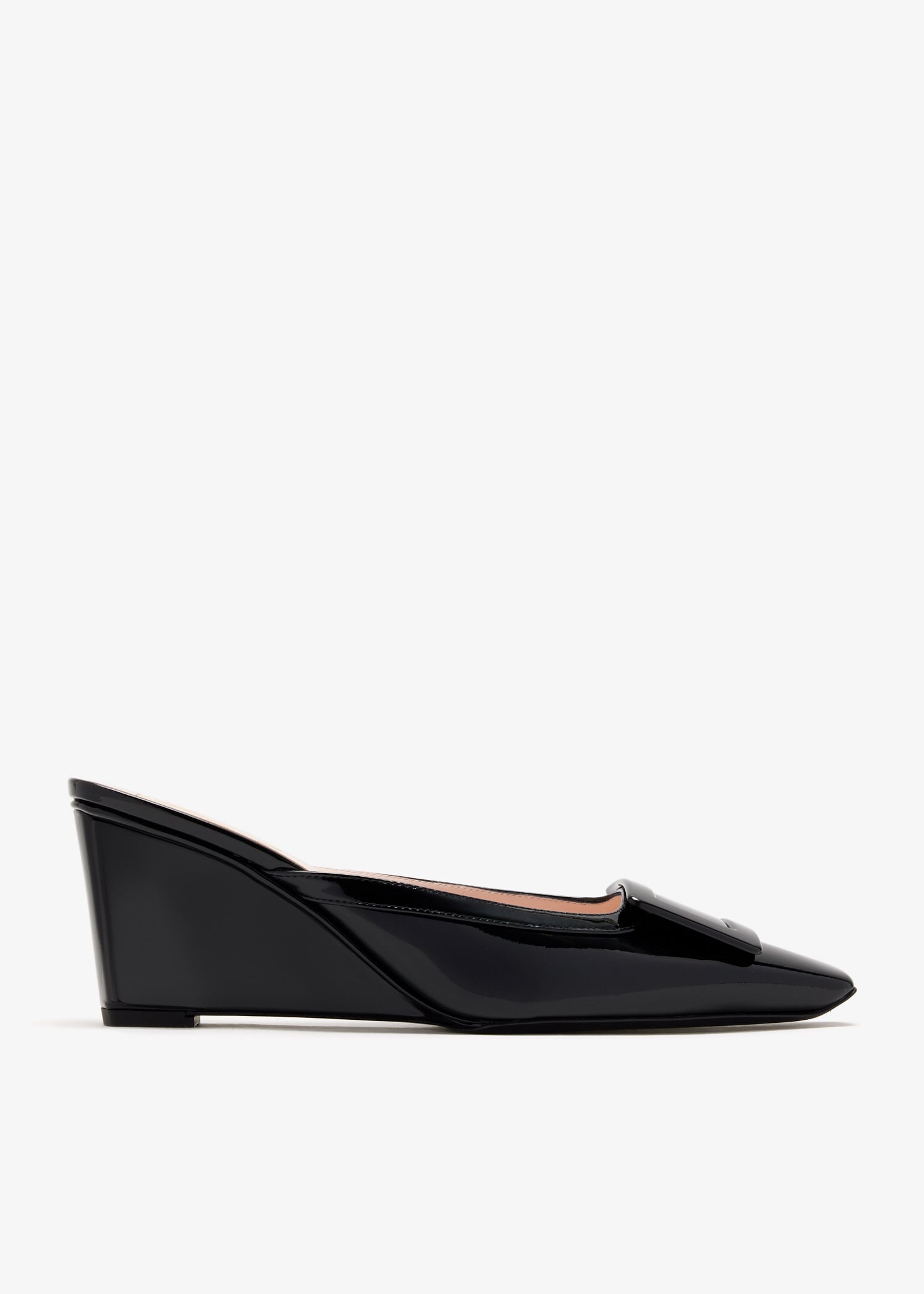 

Belle Vivier mules, Black