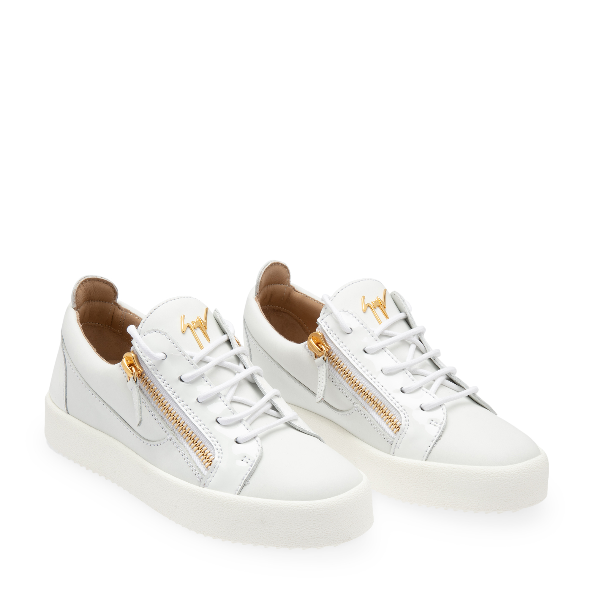 

Frankie leather sneakers, White