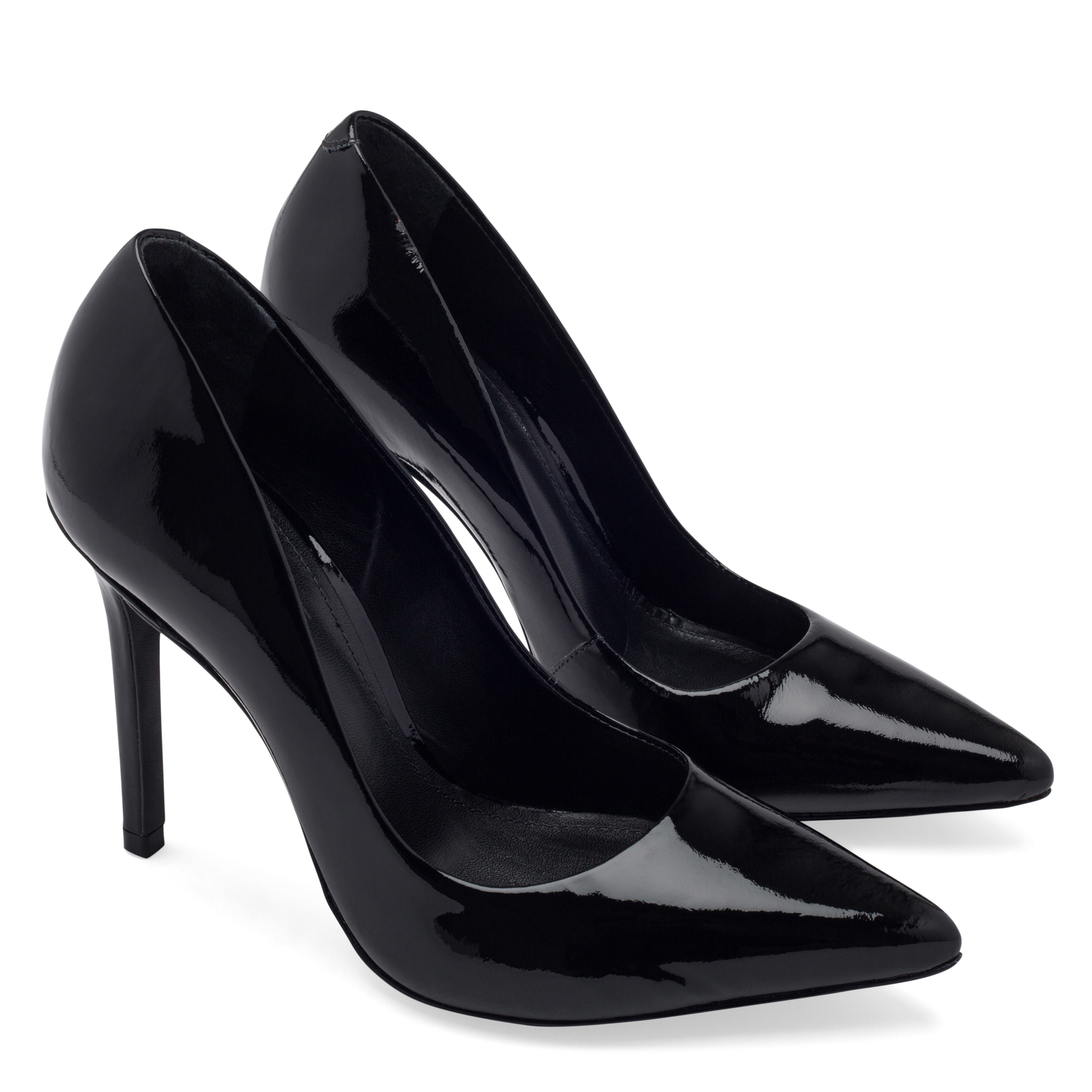 

Patent leather pump, Black