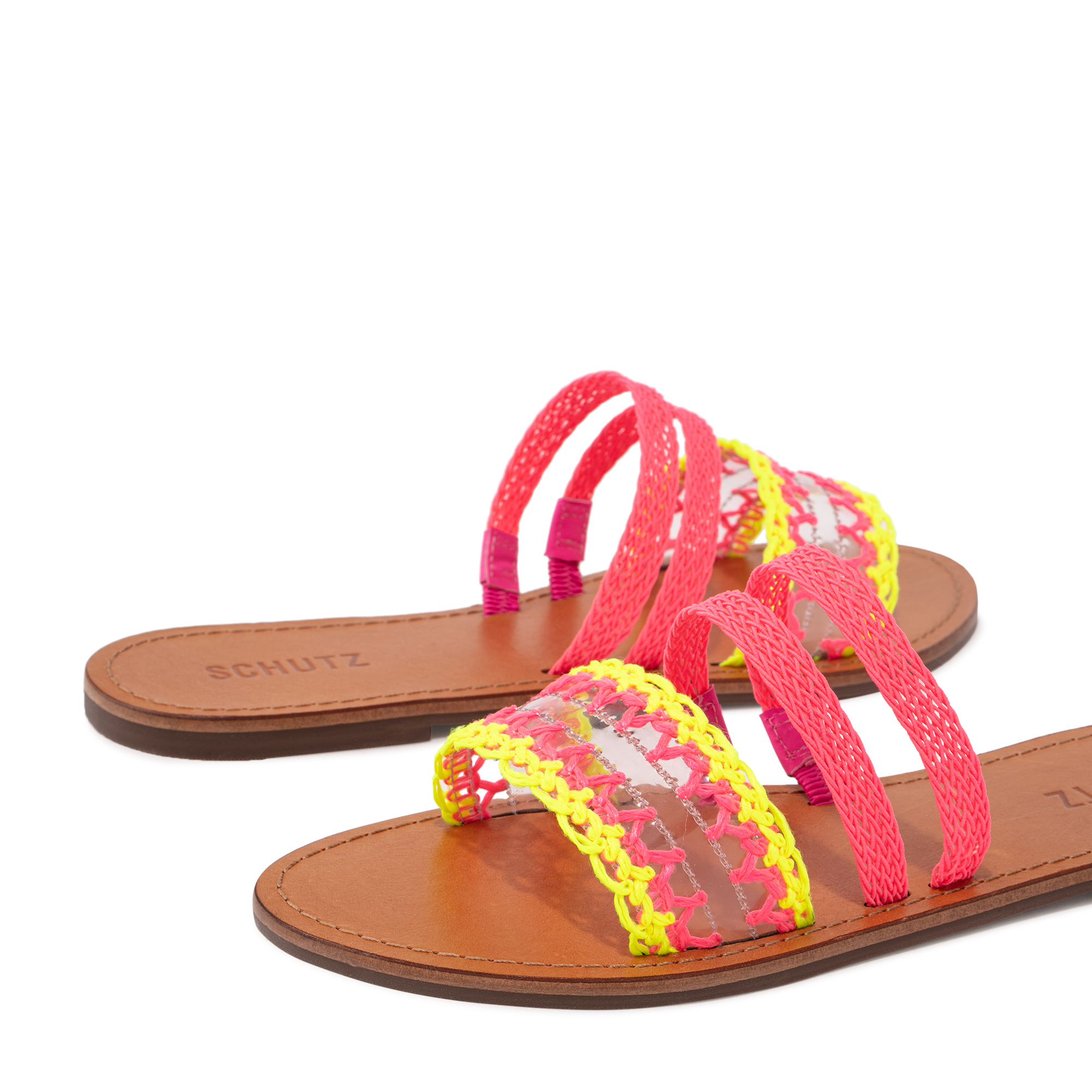 

Leather sandals, Pink