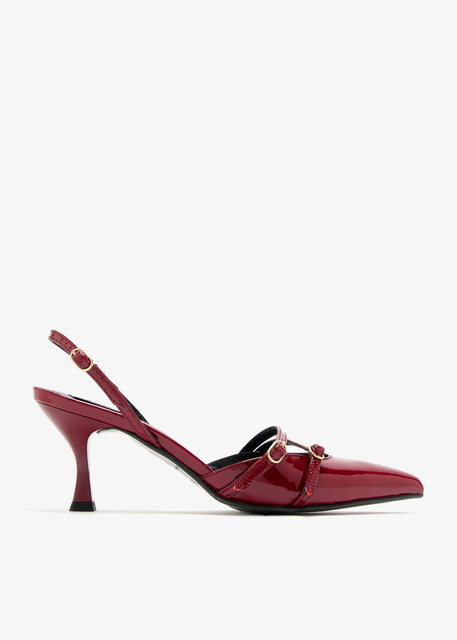 

Joelle slingback pumps, Burgundy