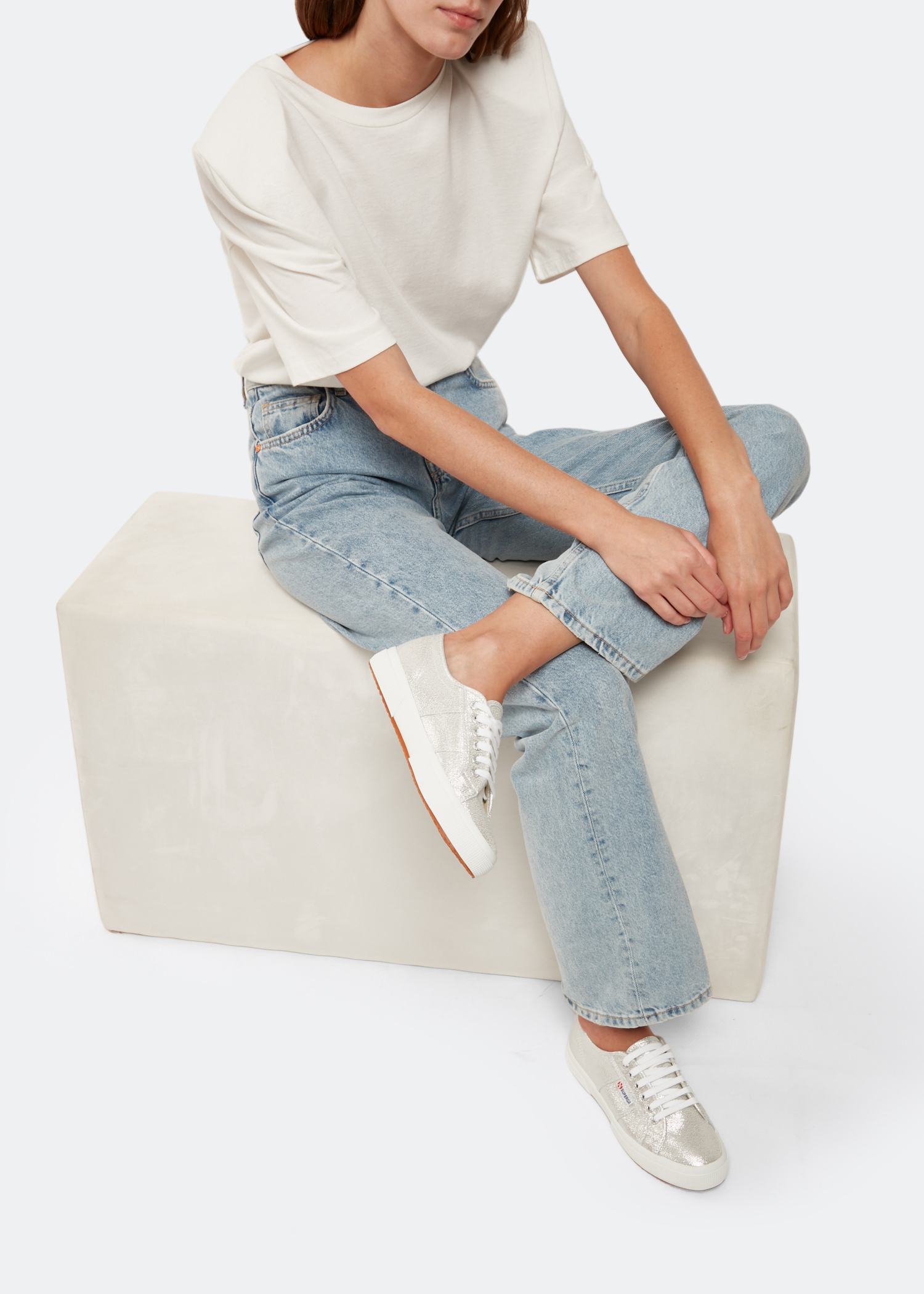 

2750 Lamé sneakers, Silver