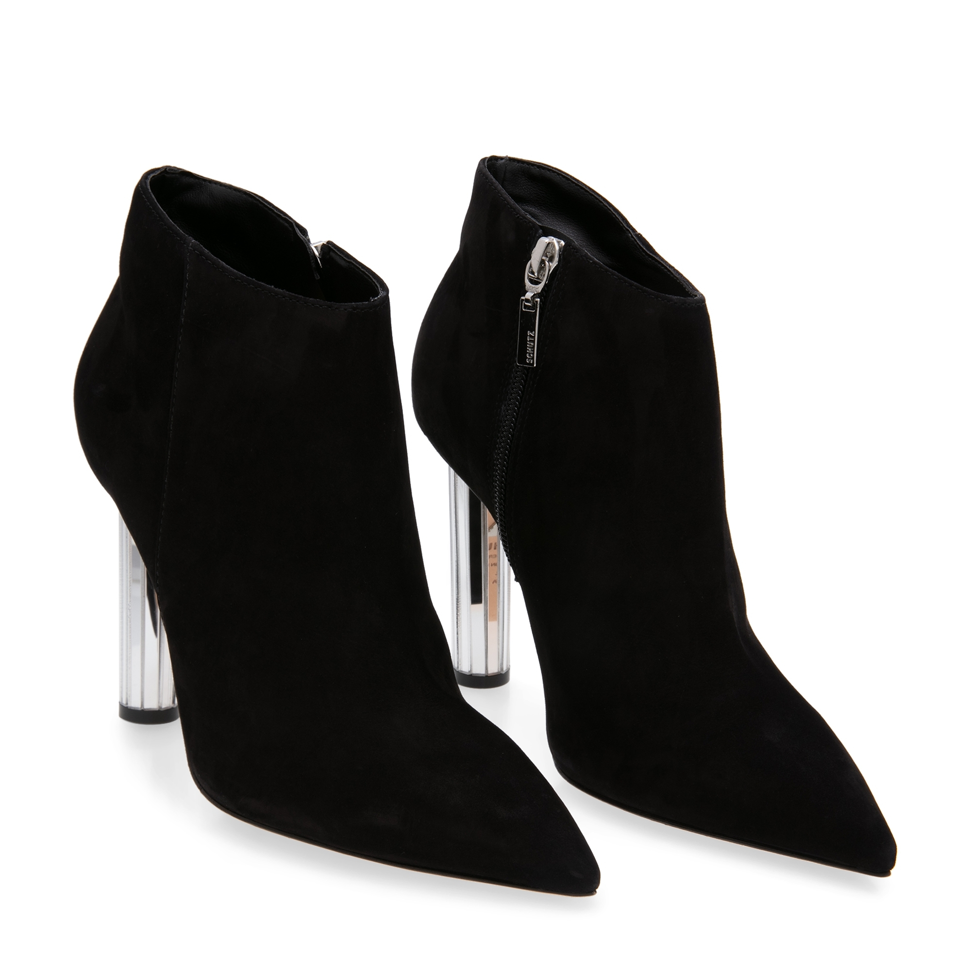 

Block booties, Black