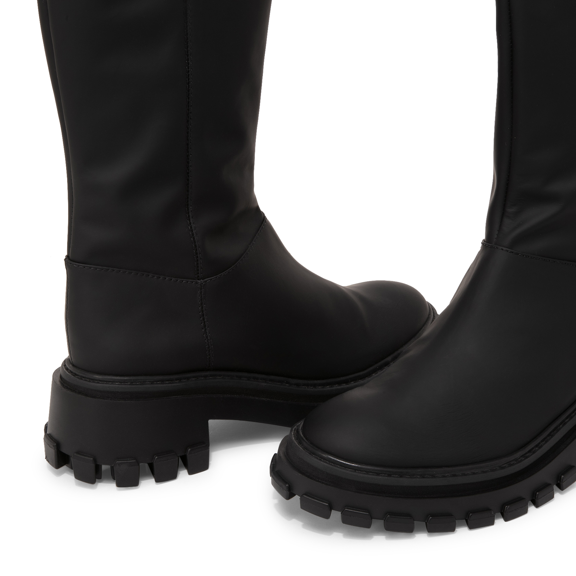 

Leather boots, Black
