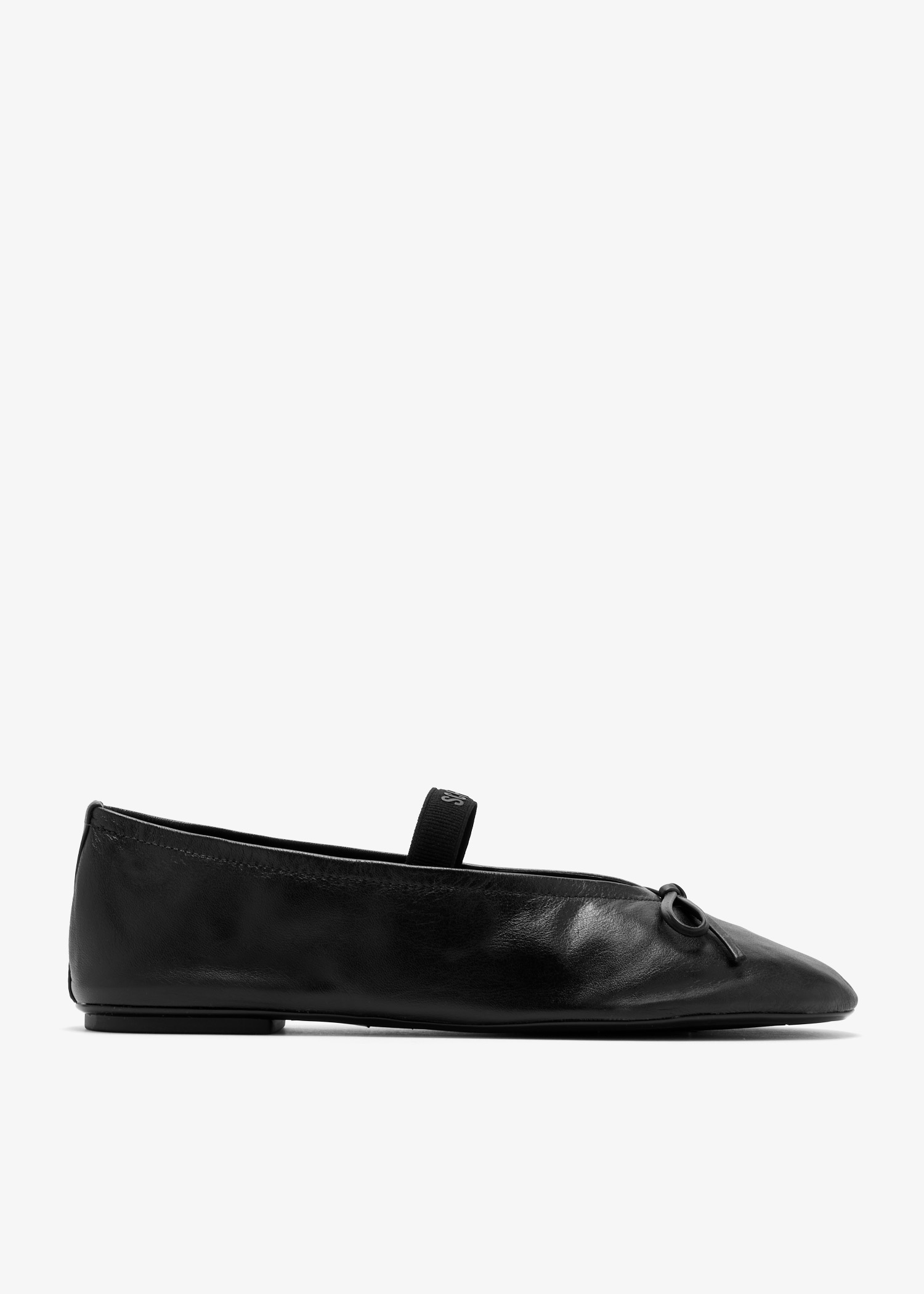 

Bow ballerinas, Black