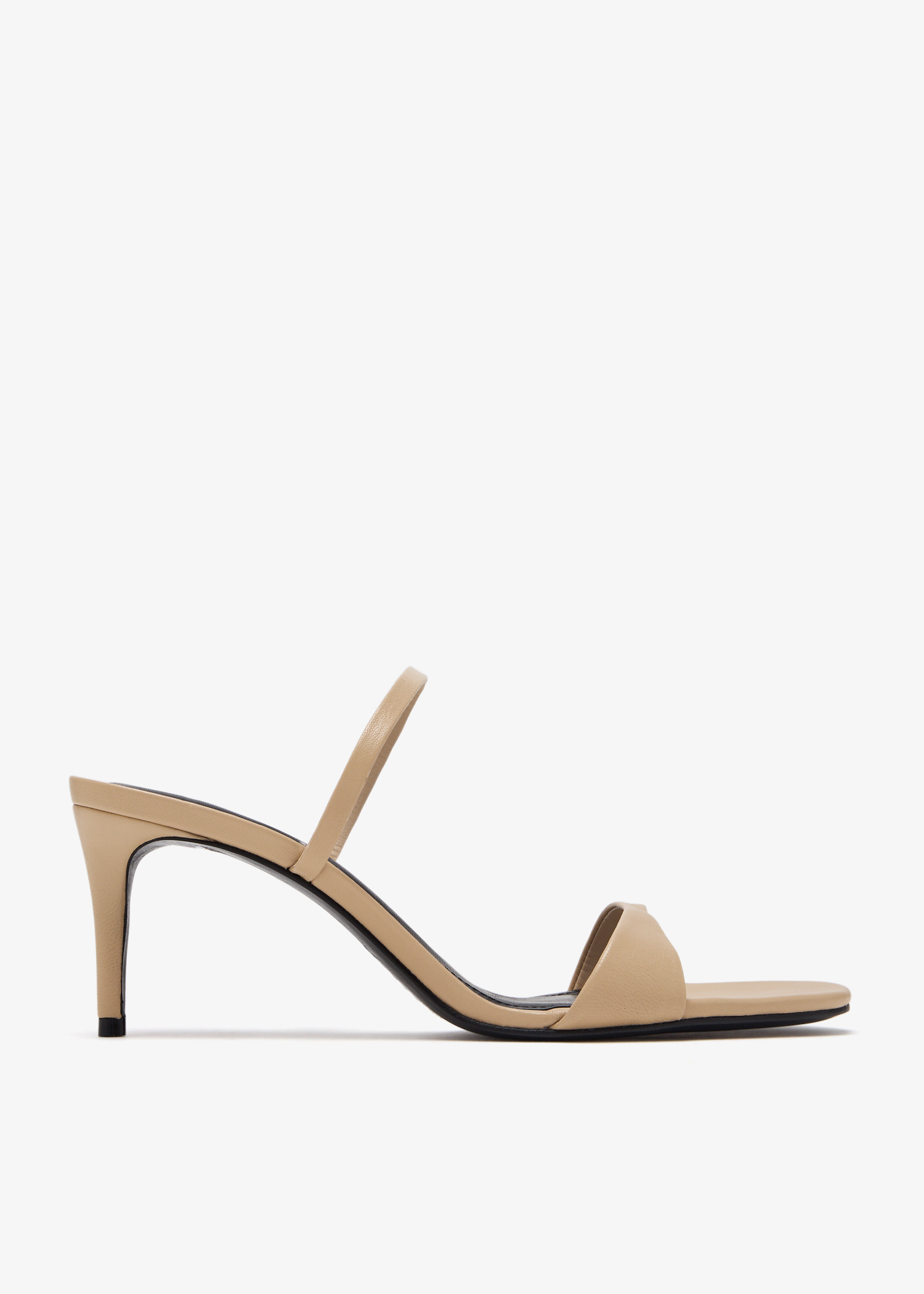 

Strappy sandals, Beige