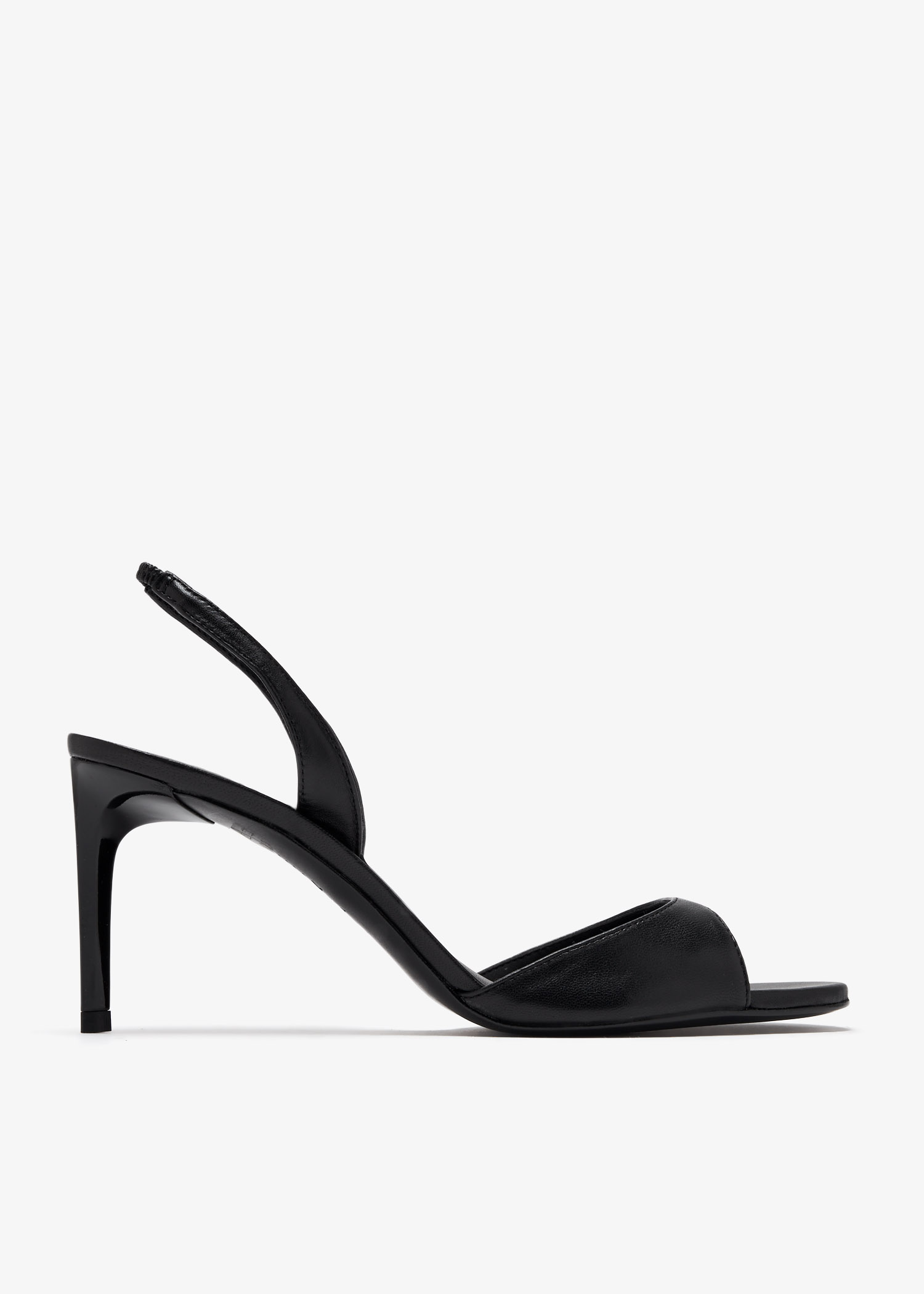 

Scarlett slingback sandals, Black