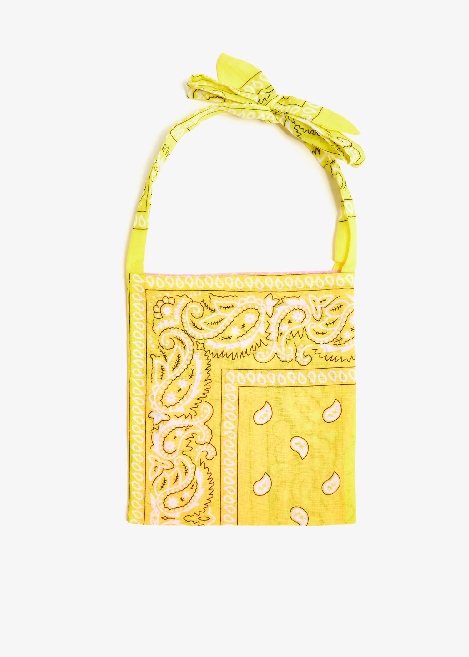 

Bandana bicolour bag, Yellow