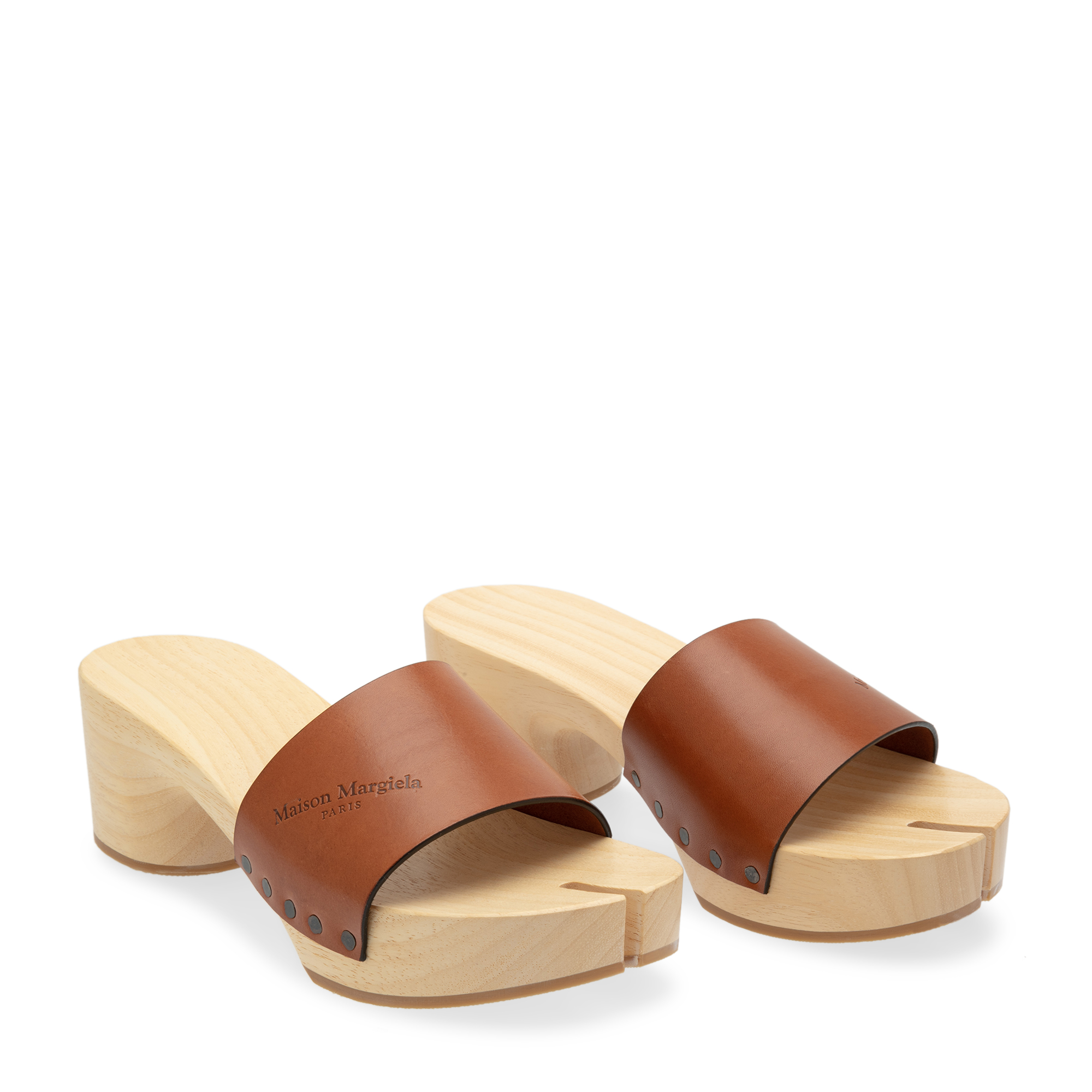 

Tabi clogs, Brown