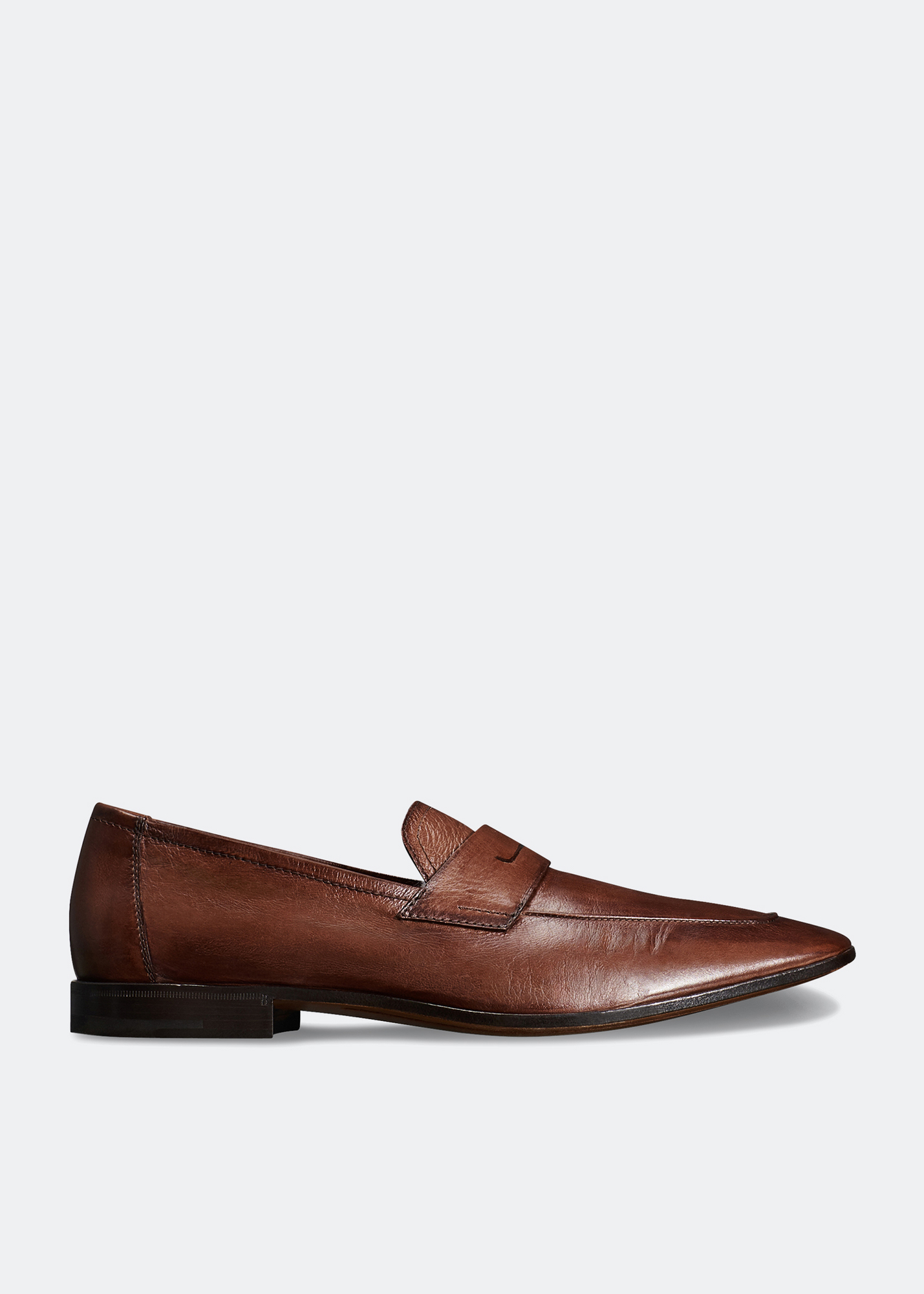 

Lorenzo Kangaroo leather loafers, Brown