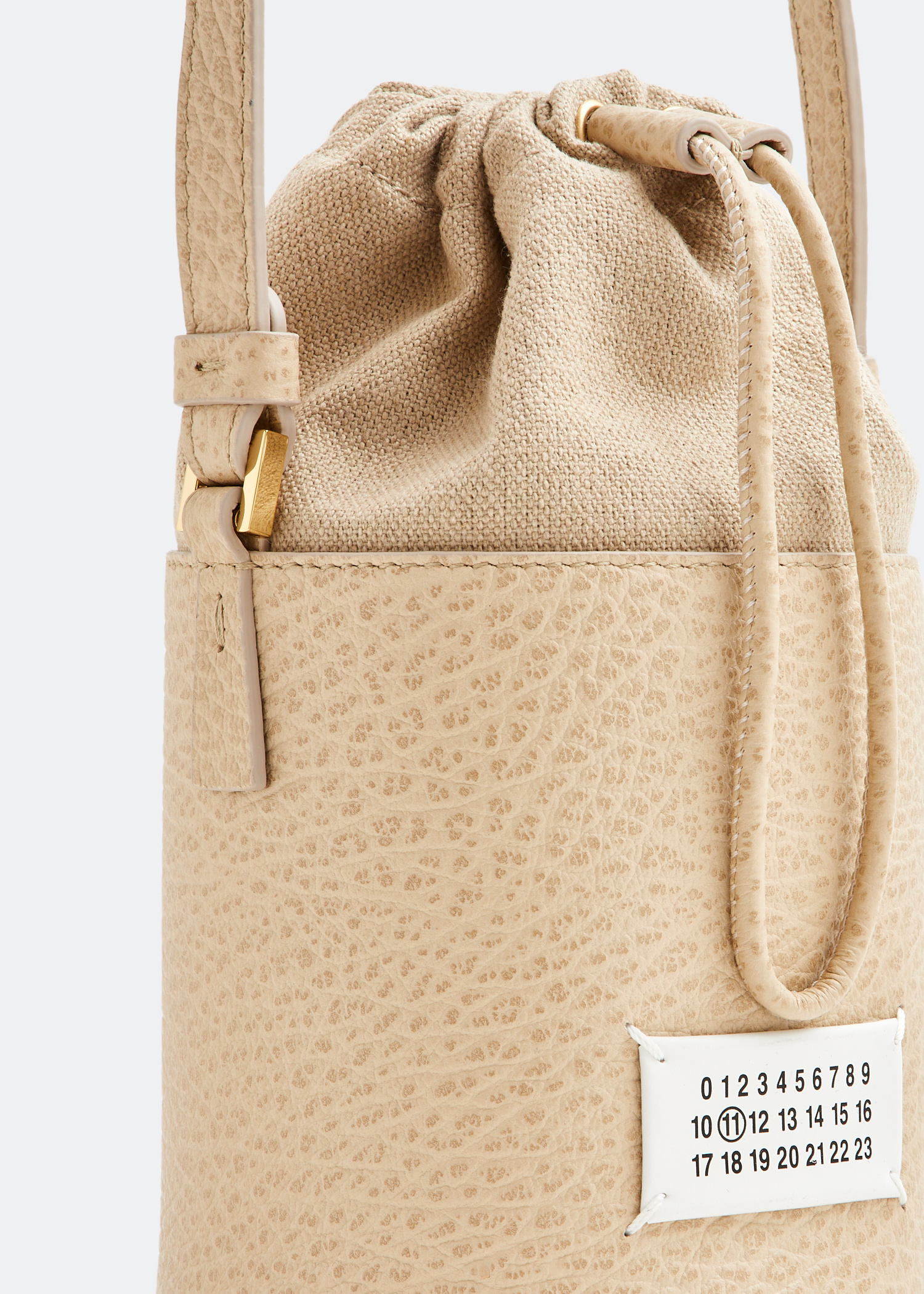 

5AC micro crossbody bag, Beige