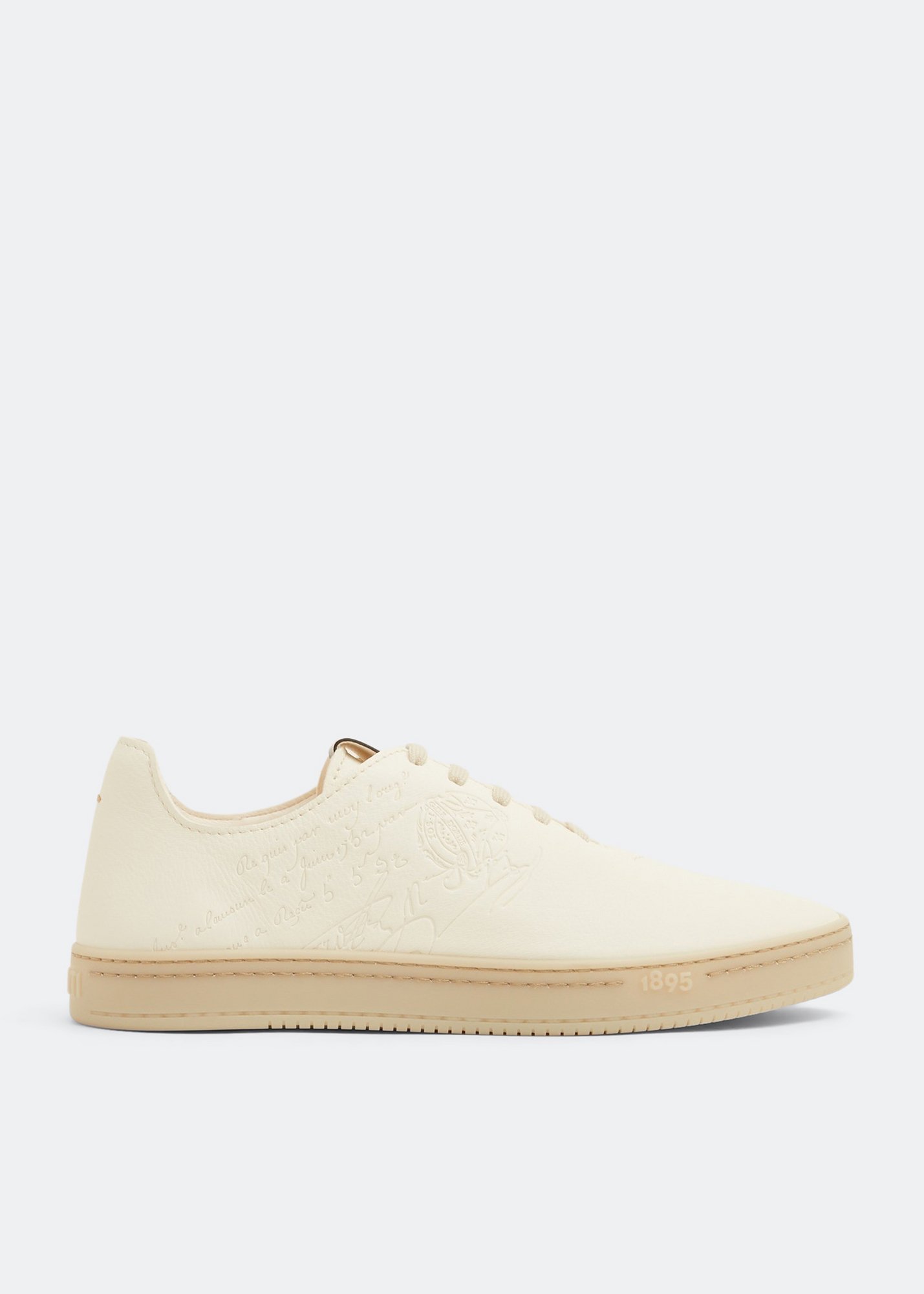 

Eden Scritto leather sneakers, White