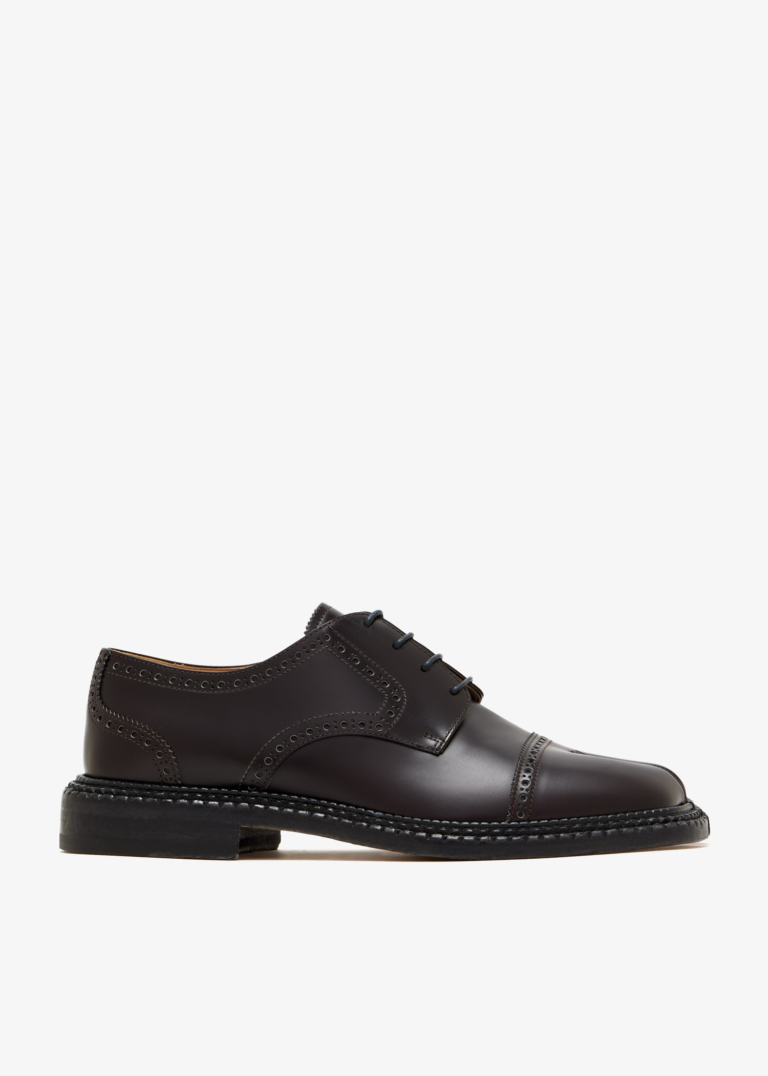 

Tabi City lace-up shoes, Brown
