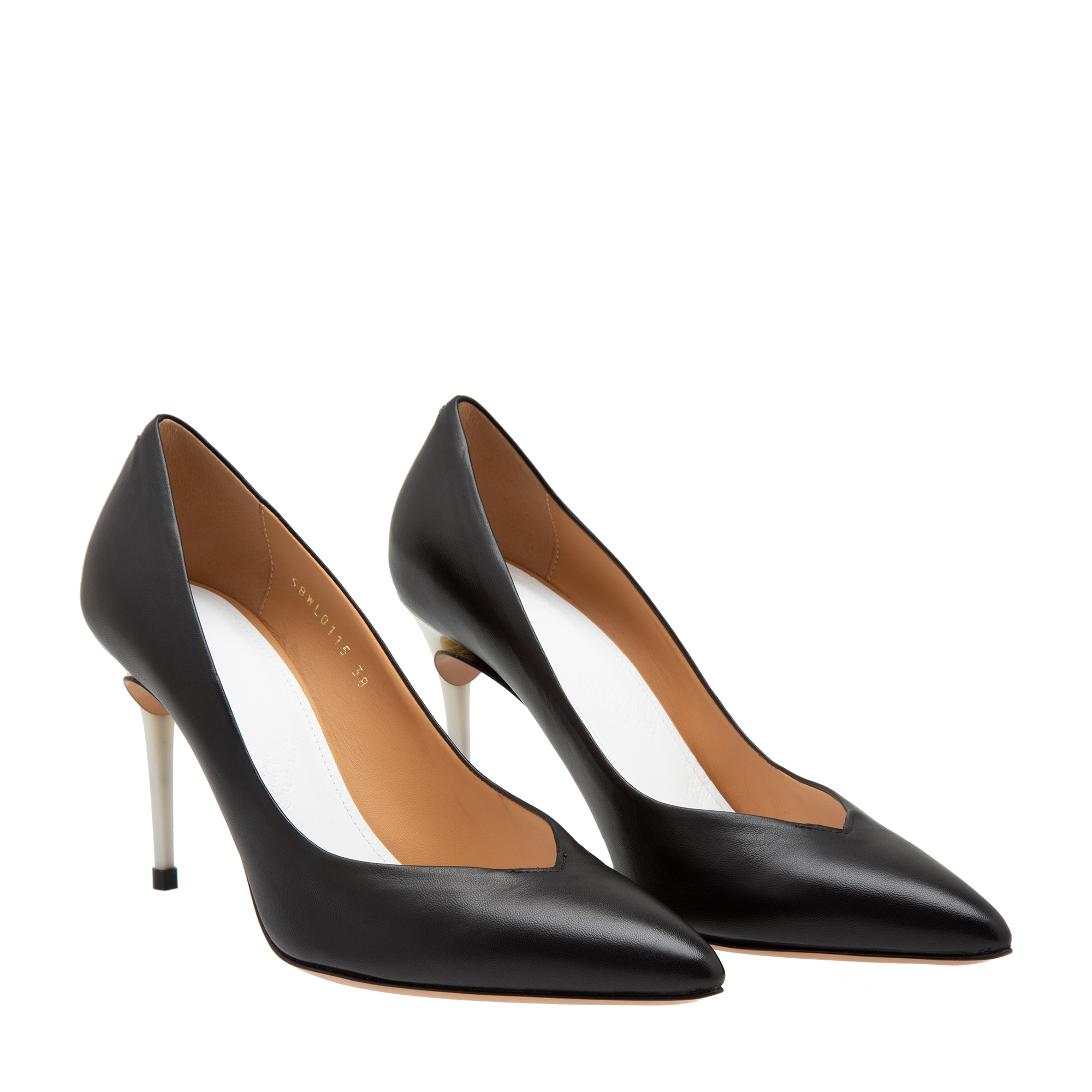 

Leather pumps, Black