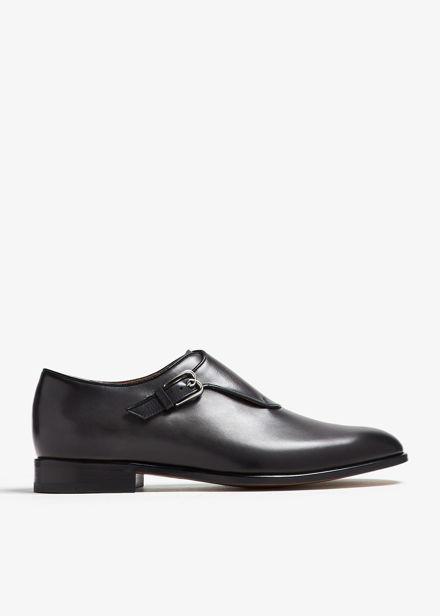 

B Volute Monk Strap shoes, Black