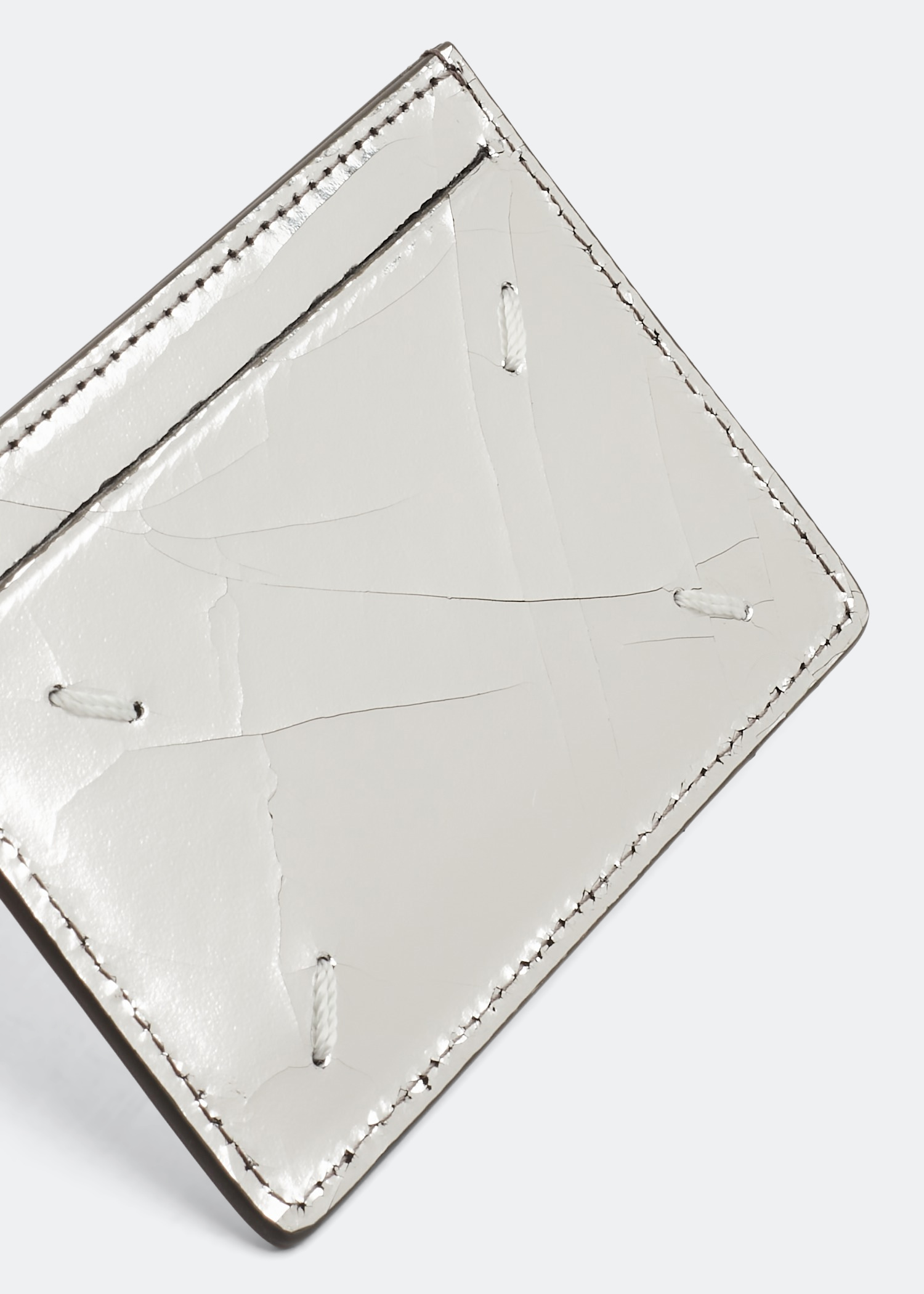

Broken mirror cardholder, Silver