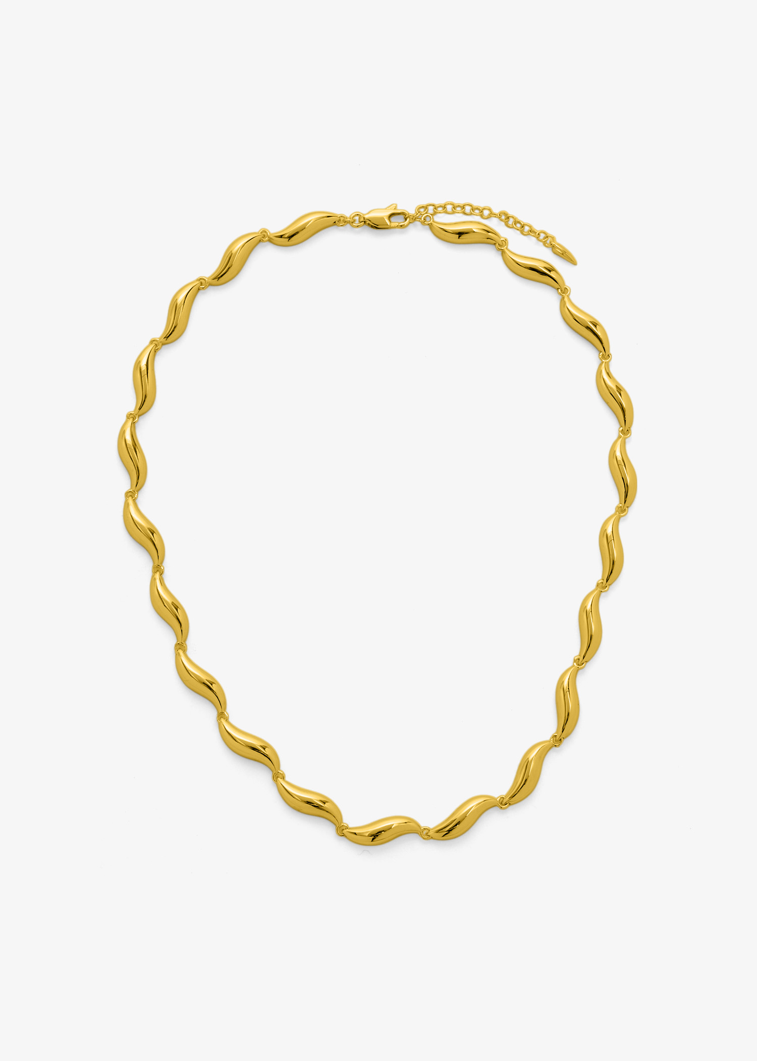 

Savi Signature link chain necklace, Gold