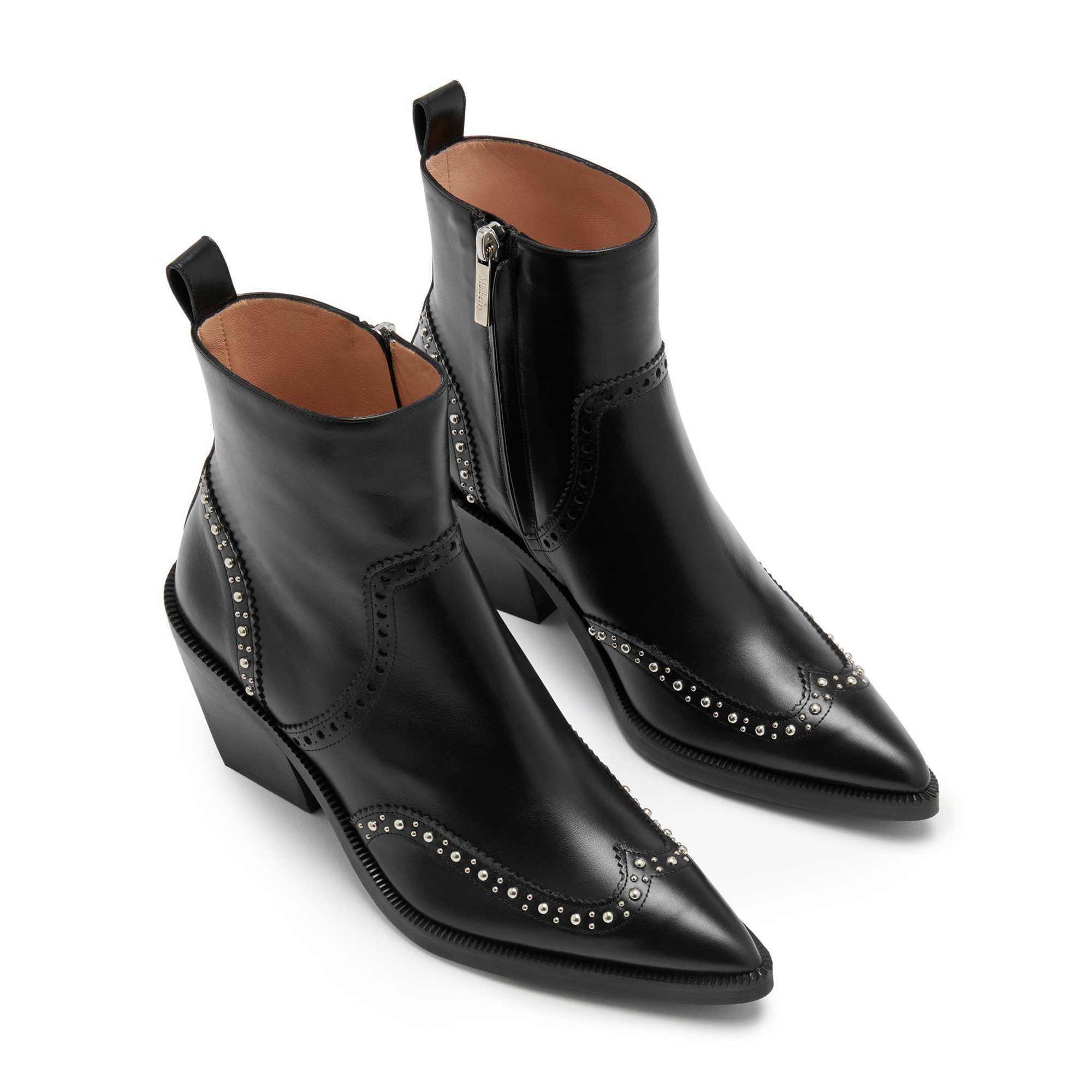 

Rocker stud boots, Black