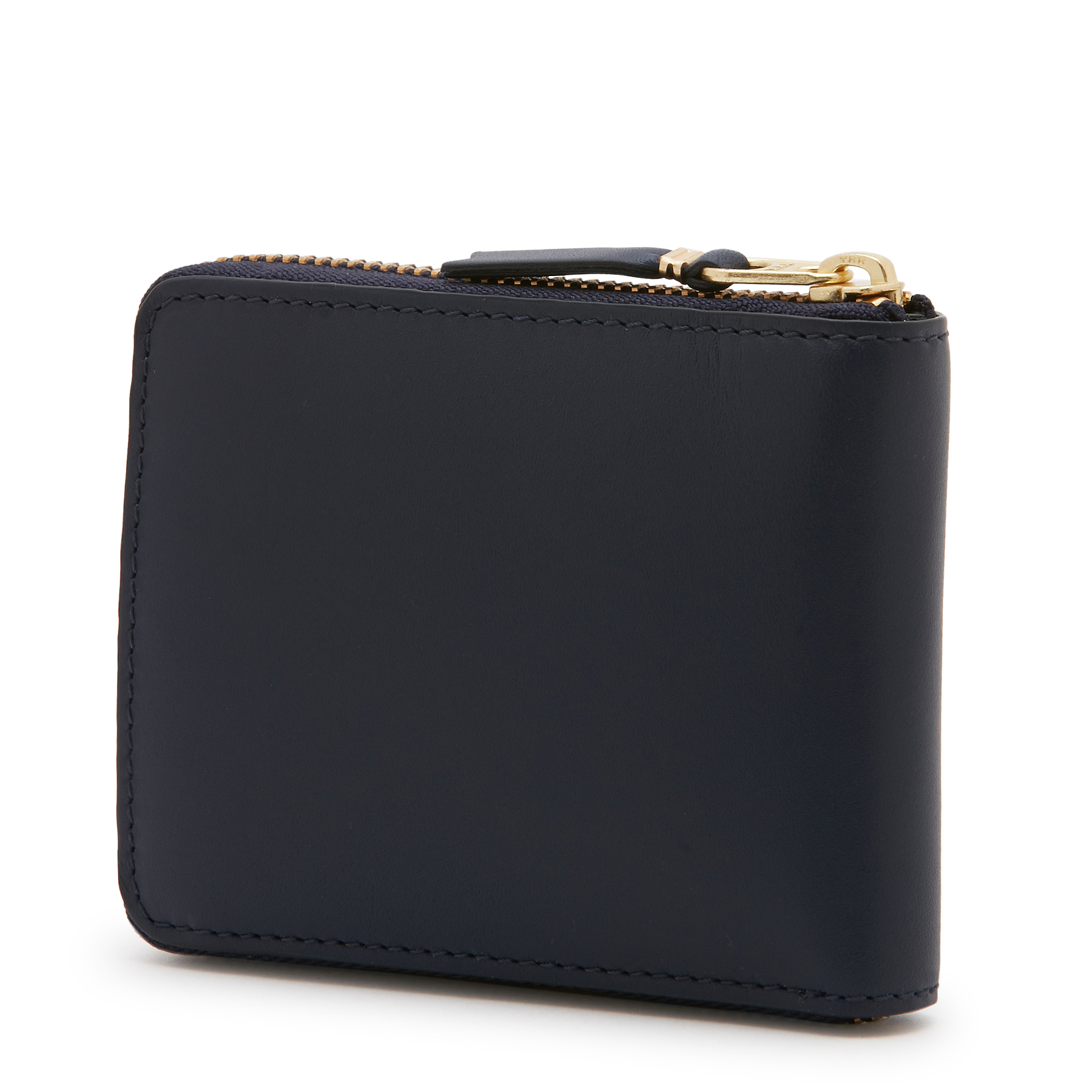 

Classic leather line wallet, Blue