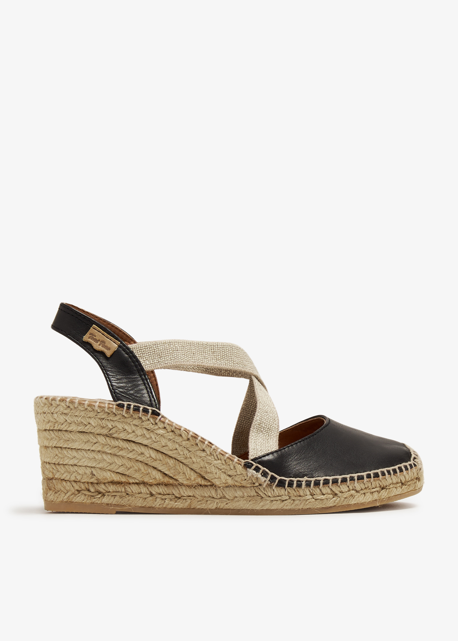 

Saba wedge espadrilles, Black