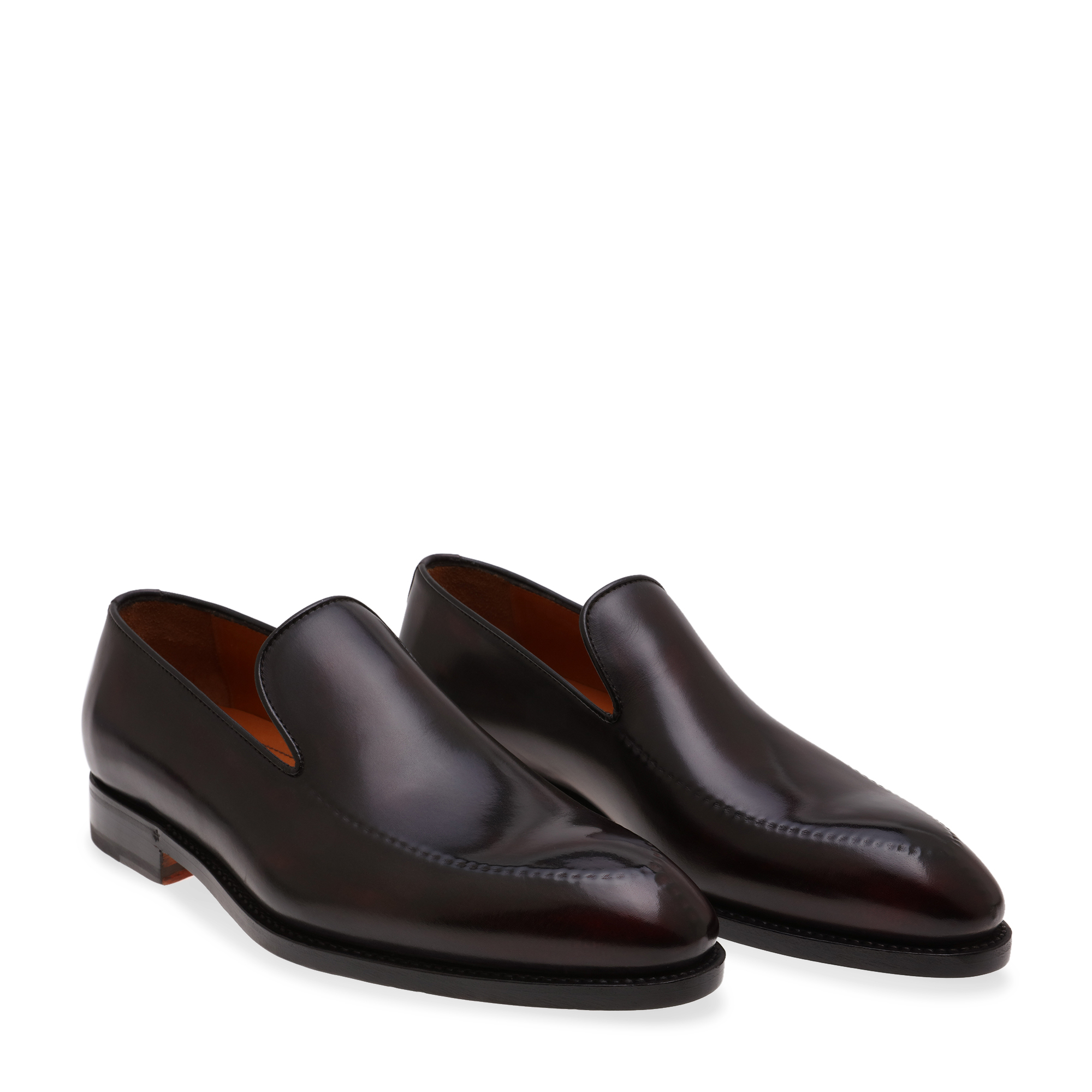 

Leather loafers, Burgundy