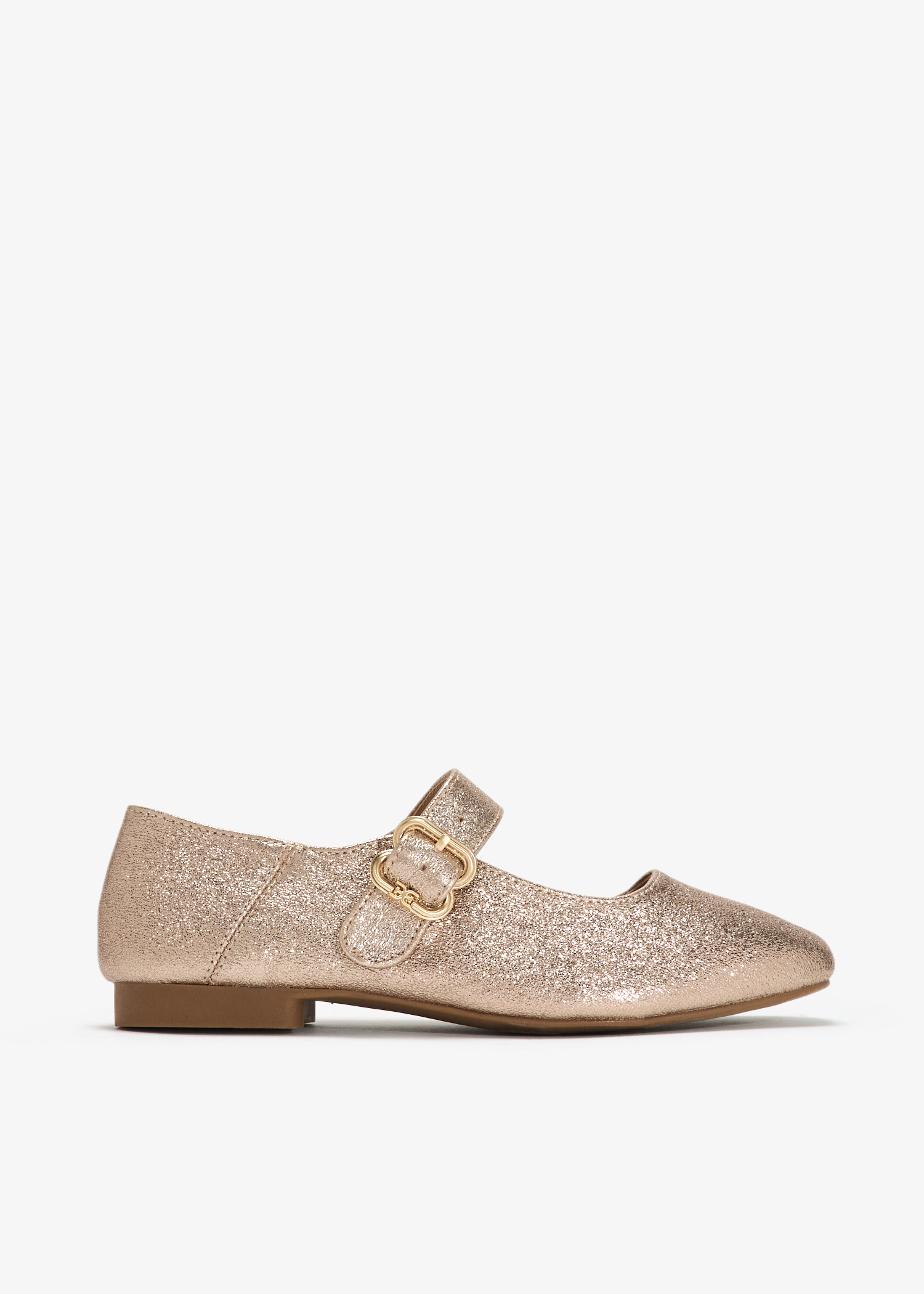 

Maeve Michaela Mary Jane flats, Gold