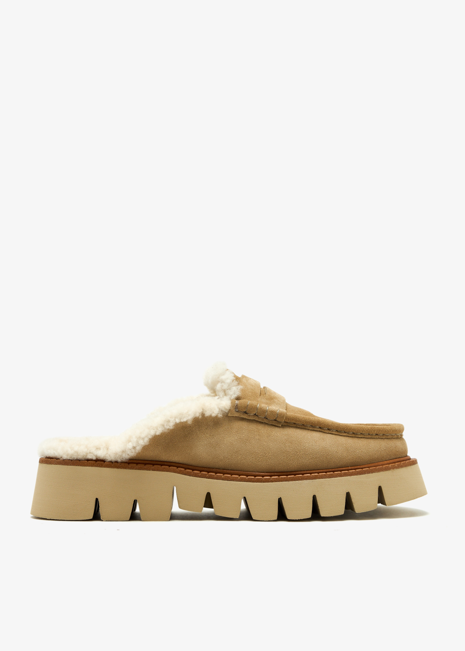 

Savy slippers, Beige