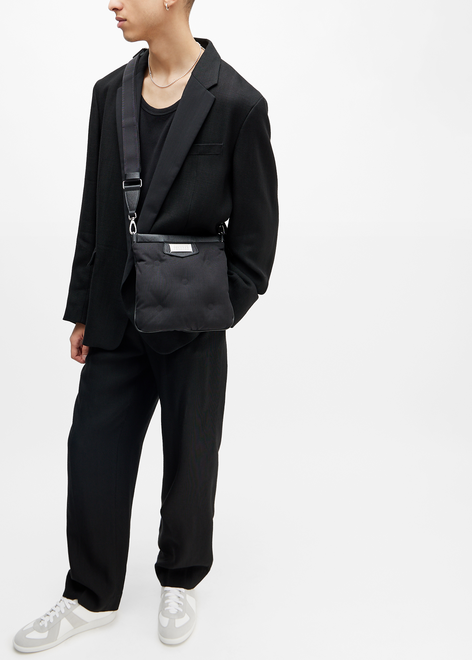 

Glam Slam sport flat pocket bag, Black