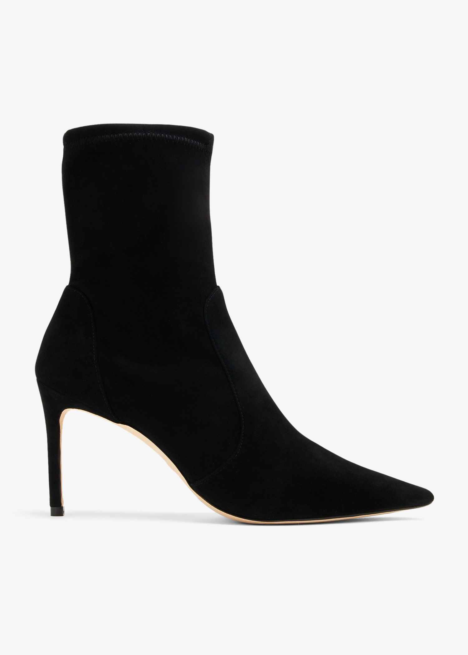 

Stuart 85 stretch booties, Black