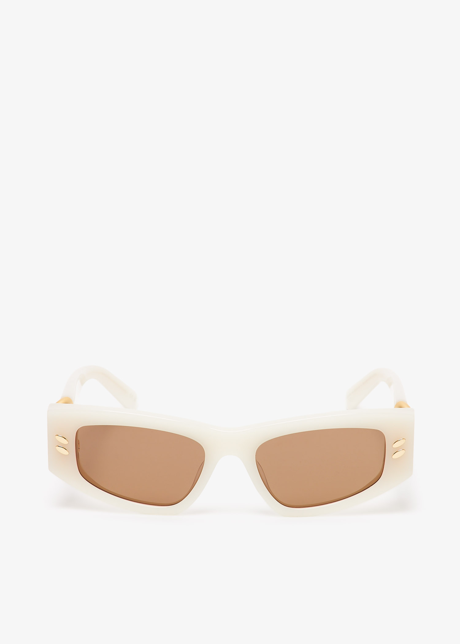 

Falabella cat eye sunglasses, White
