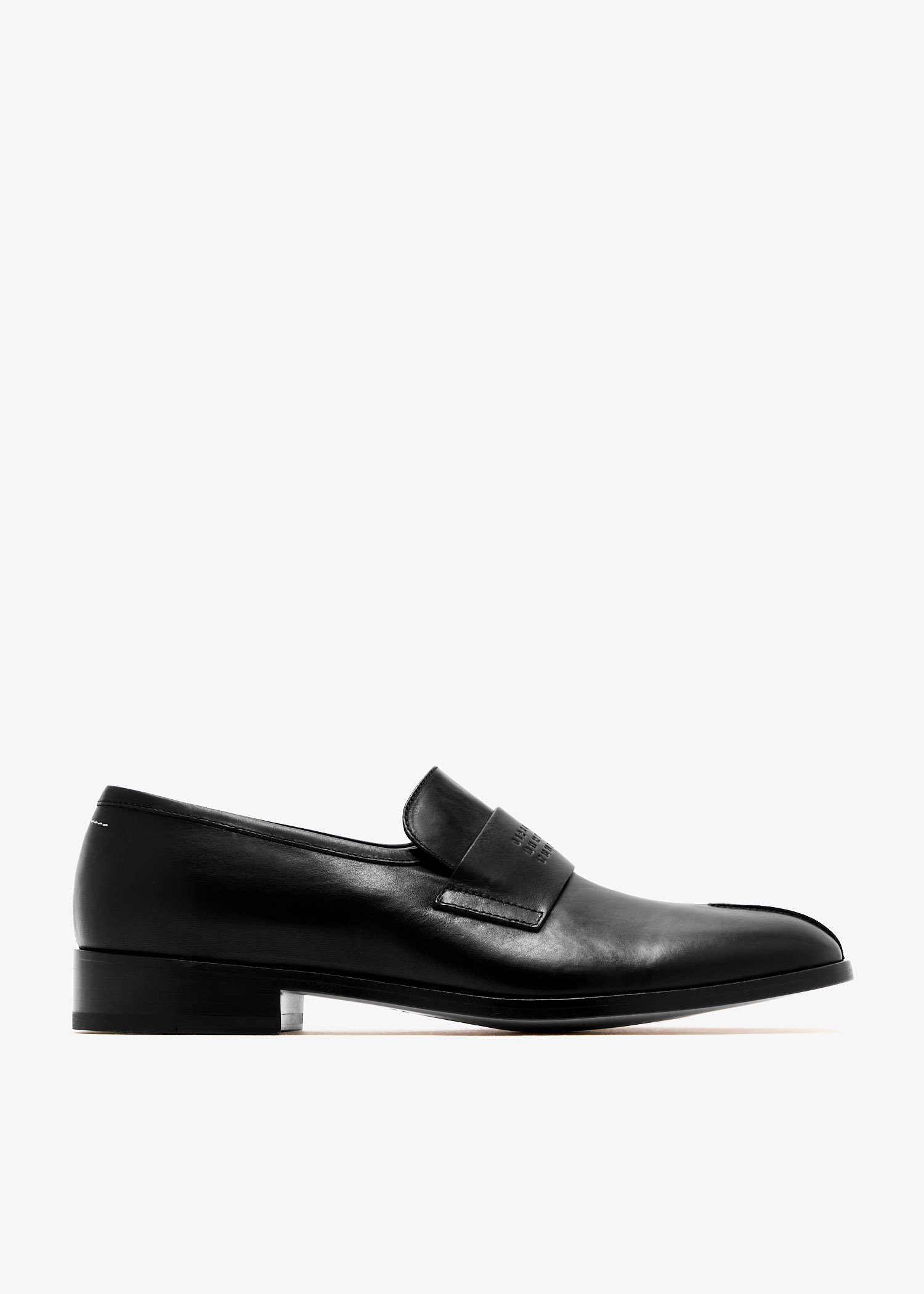 

Leather loafers, Black