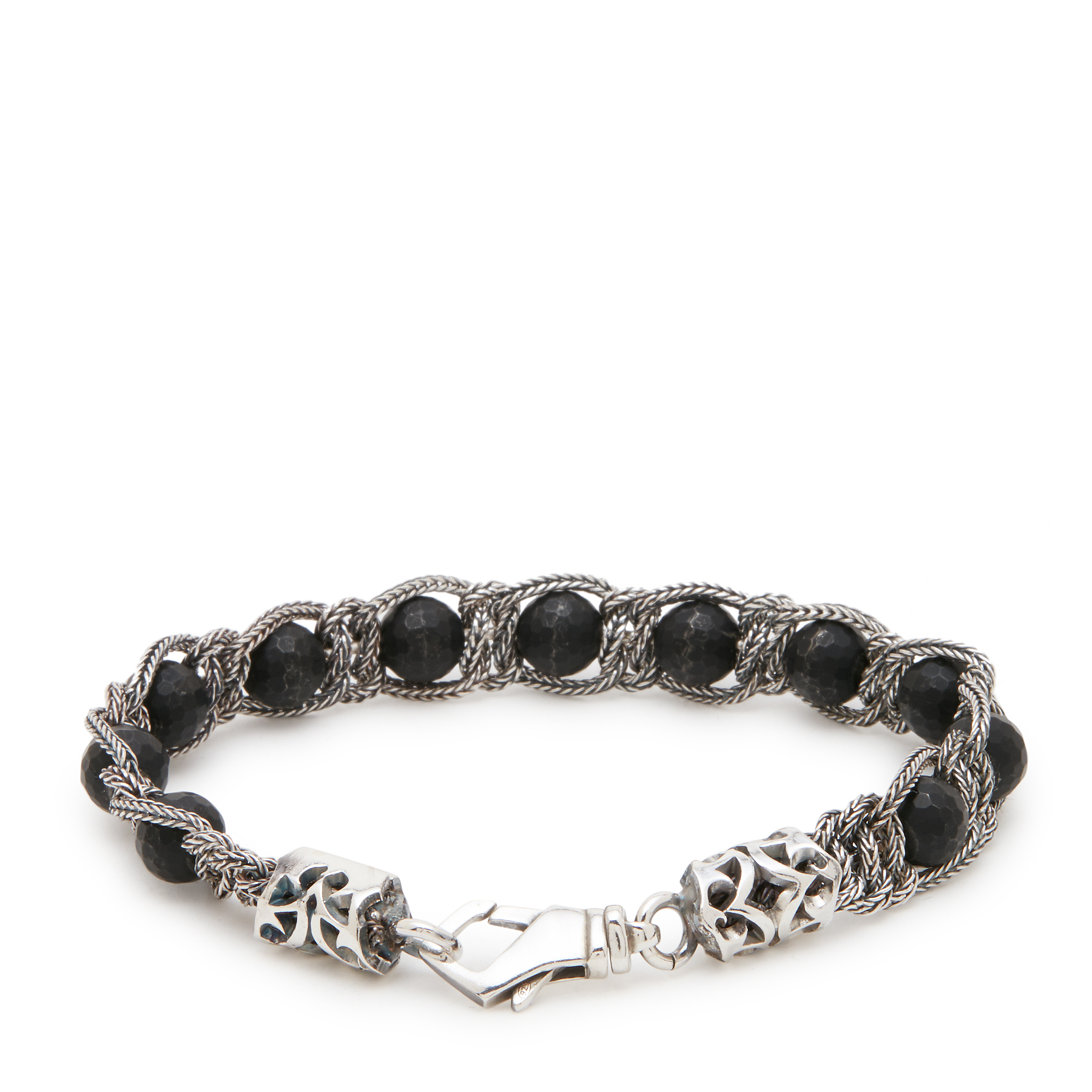 

Sterling silver bead bracelet
