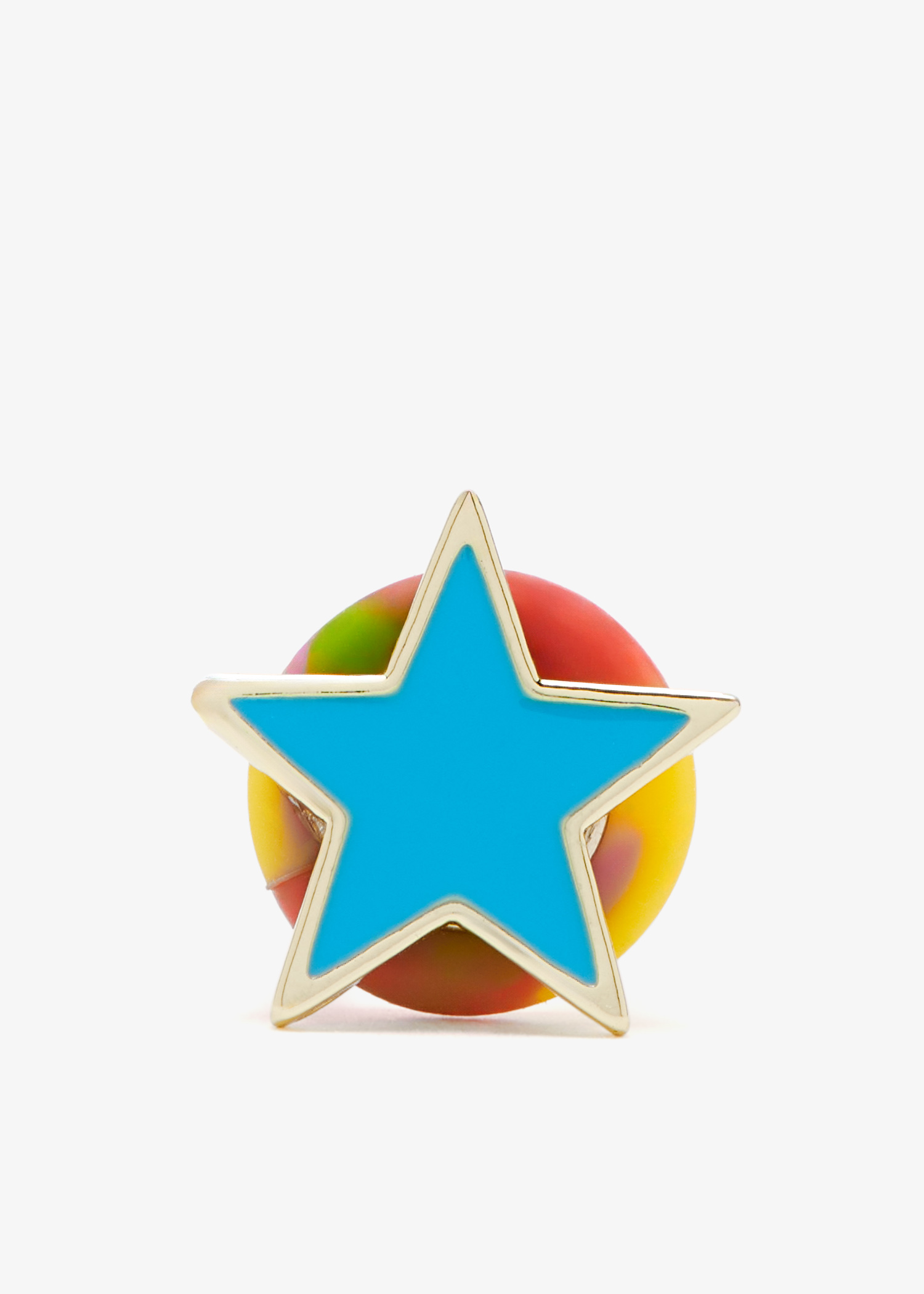 

Starburst shoe charm, Gold