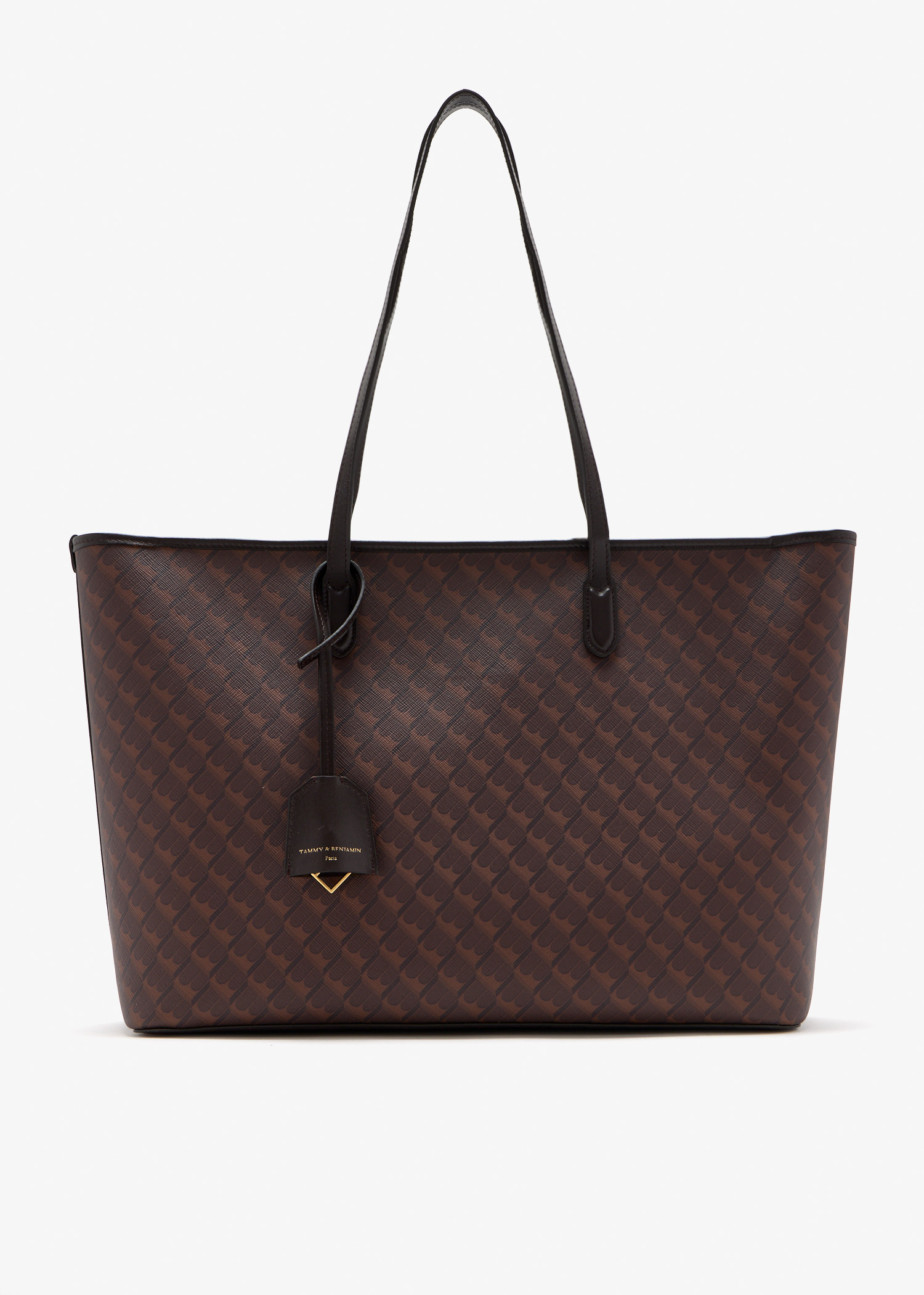 

Monogram GM shopper tote, Brown